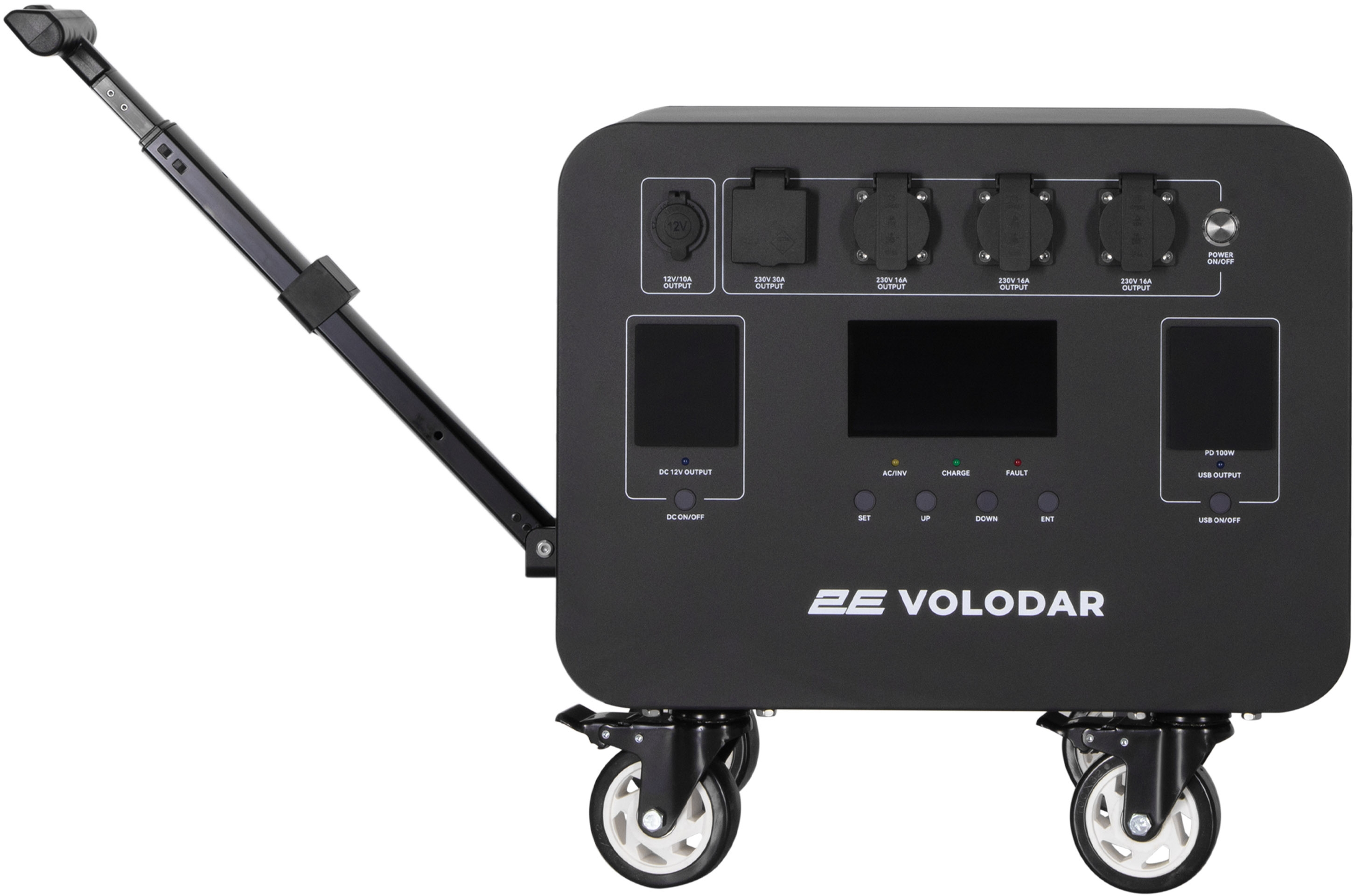 Комплект портативна станція 2Е Volodar 5000W, 5120Wh, WiFi/BT+Батарея розширення ємності 5120Wh (2E-PPS5051_2E-PPSEB51)фото5