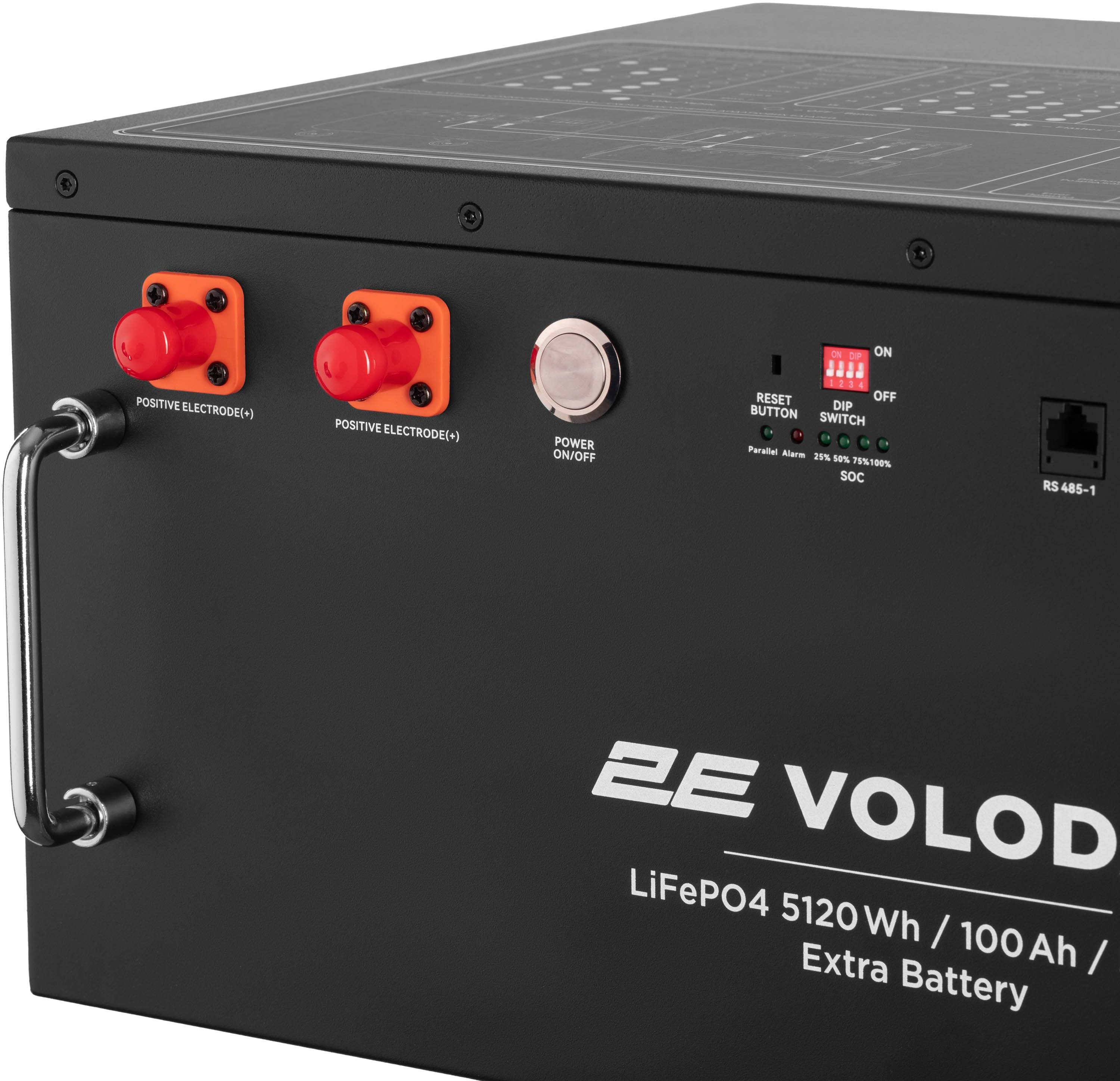 Комплект портативна станція 2Е Volodar 5000W, 5120Wh, WiFi/BT+Батарея розширення ємності 5120Wh (2E-PPS5051_2E-PPSEB51)фото22