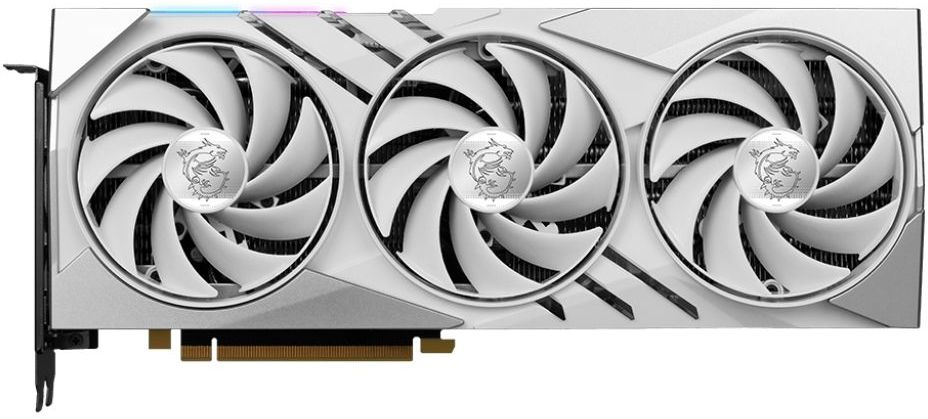 Відеокарта MSI GeForce RTX 4070 Ti SUPER 16GB GDDR6X GAMING X SLIM WHITE (912-V513-613)фото2
