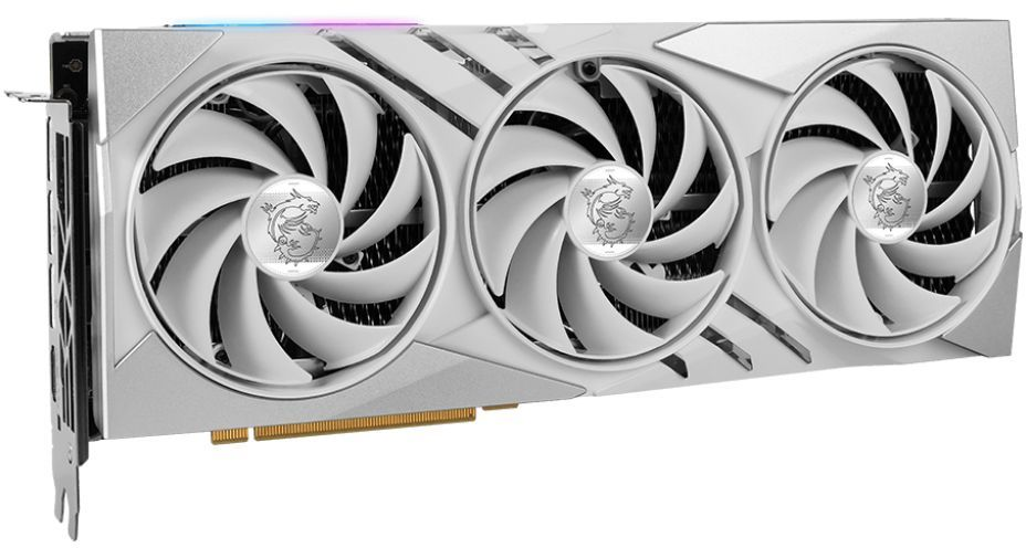 Видеокарта MSI GeForce RTX 4070 Ti SUPER 16GB GDDR6X GAMING X SLIM WHITE (912-V513-613) фото 3