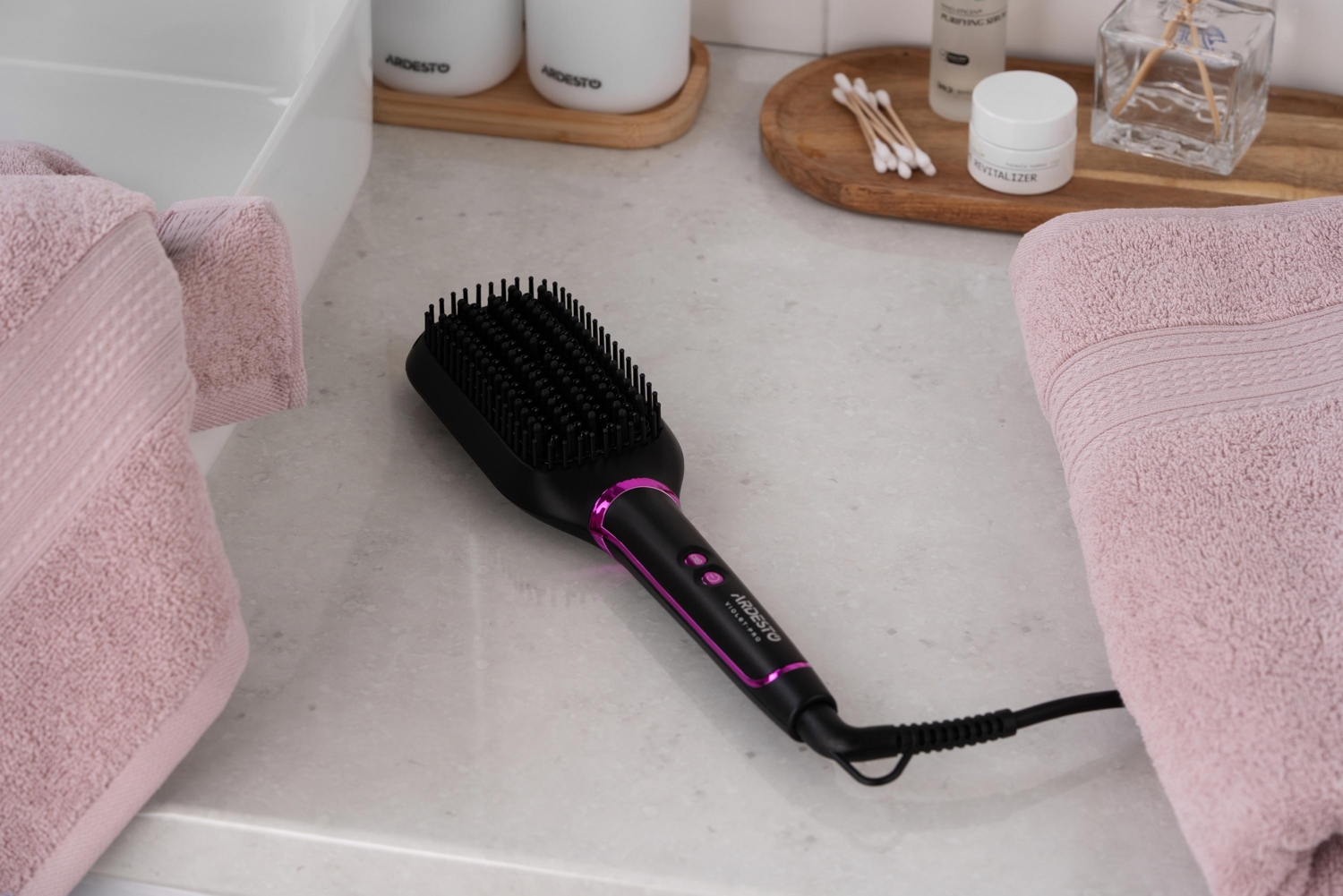 Щітка-випрямляч ARDESTO Violet Pro HSB-Y220PROфото