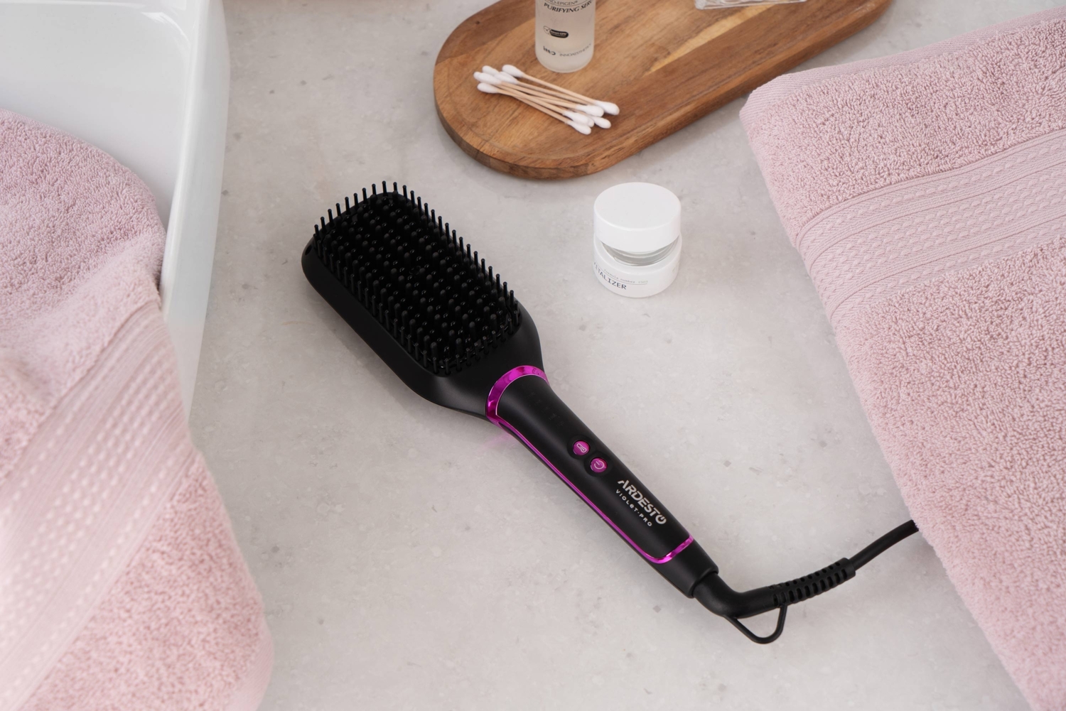 Щітка-випрямляч ARDESTO Violet Pro HSB-Y220PROфото