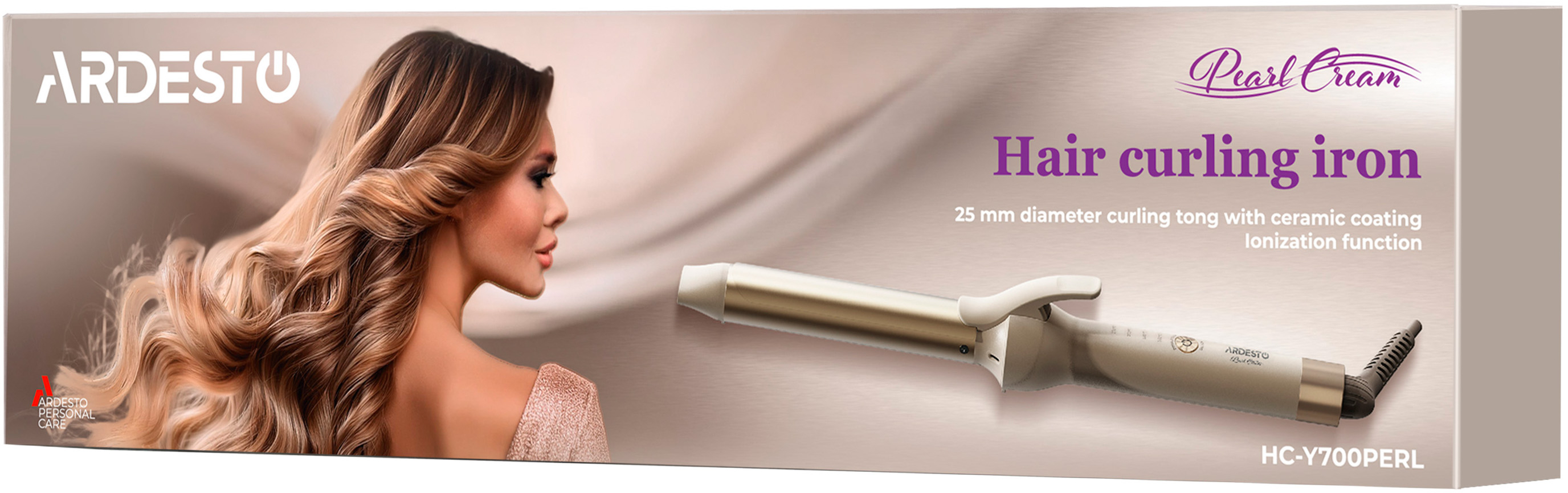 Плойка ARDESTO Pearl Cream HC-Y700PERLфото7