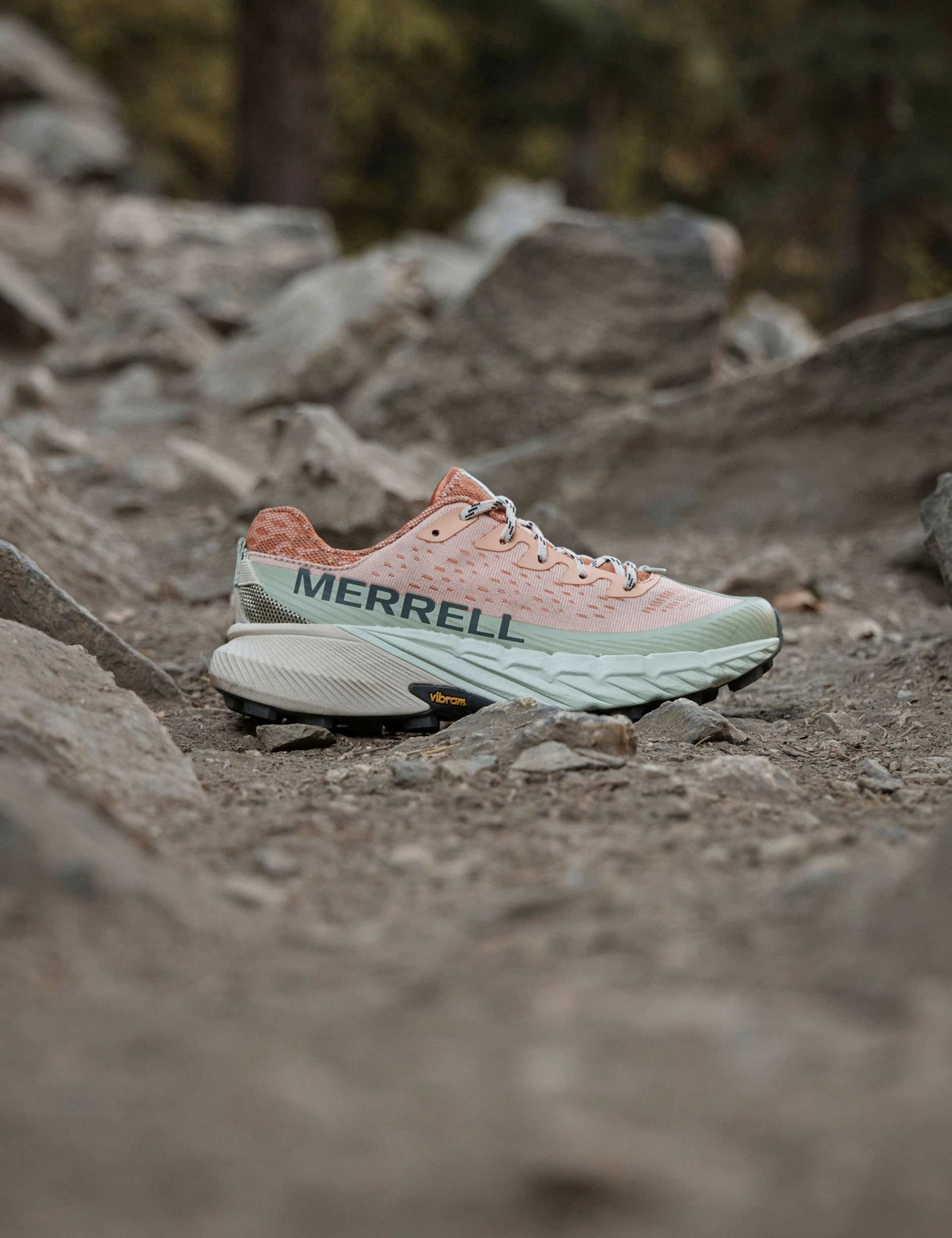 Кросівки чоловічі Merrell Agility Peak 5 Melon/Clay 40 помаранчевий/жовтийфото10