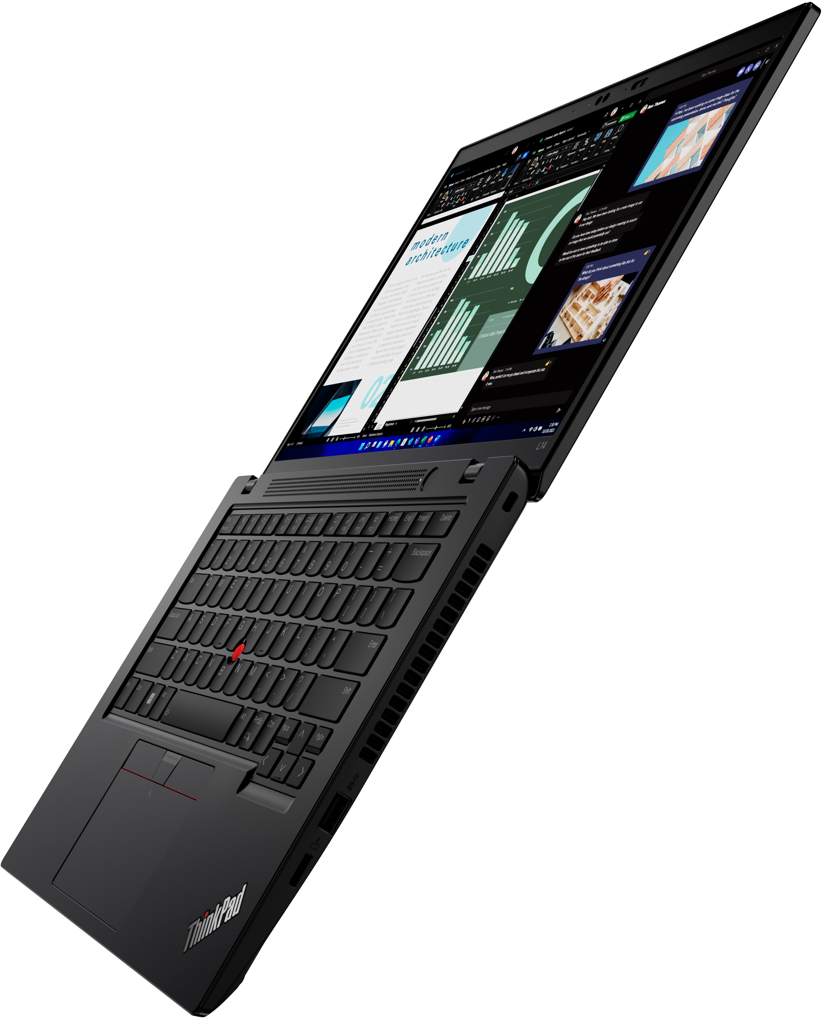 Ноутбук ThinkPad L14 Gen 4 Thunder Black (21H2SA3E00) фото 14