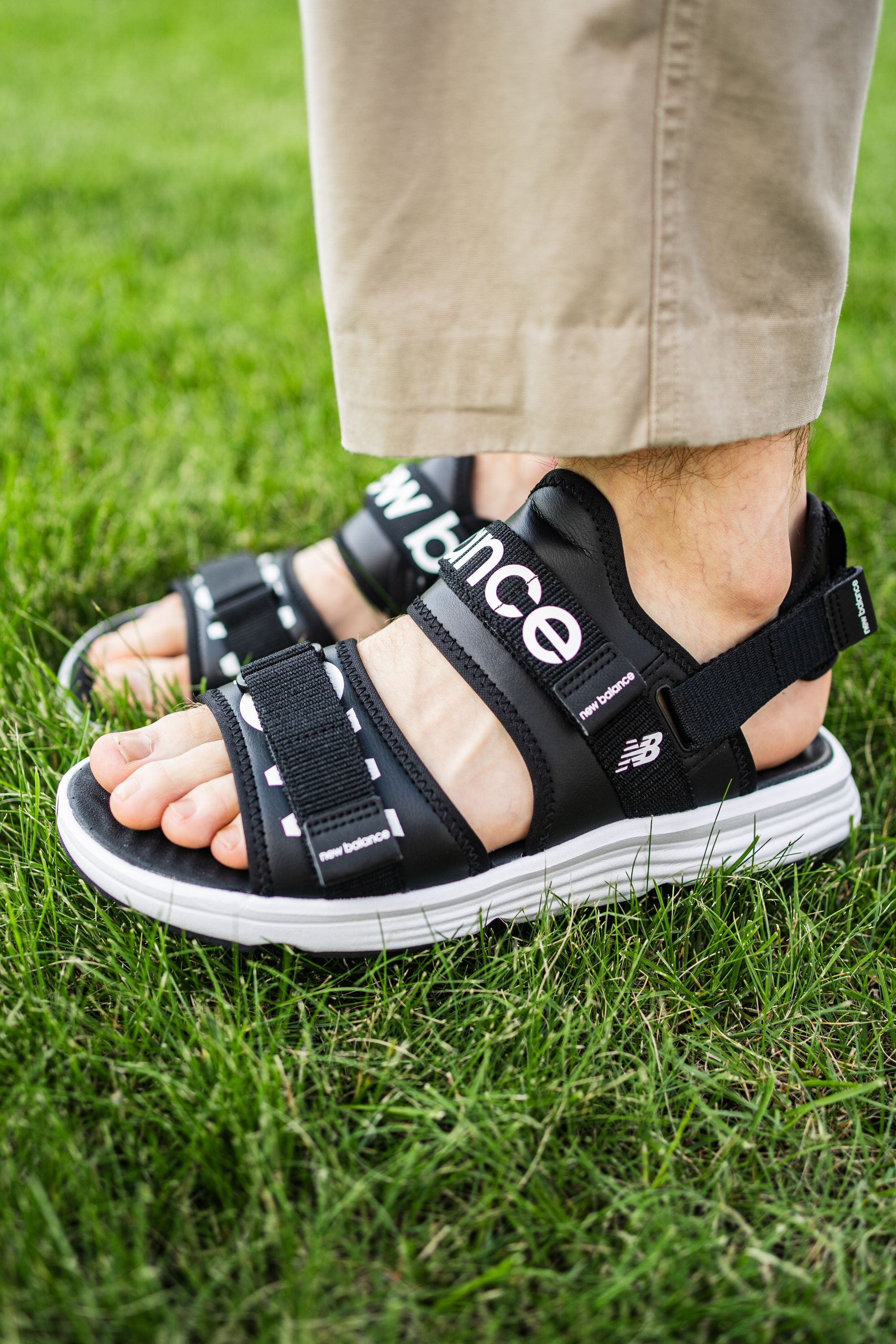 Сандали New Balance 750 SUA750A3 37,5 (5 US) черные фото 