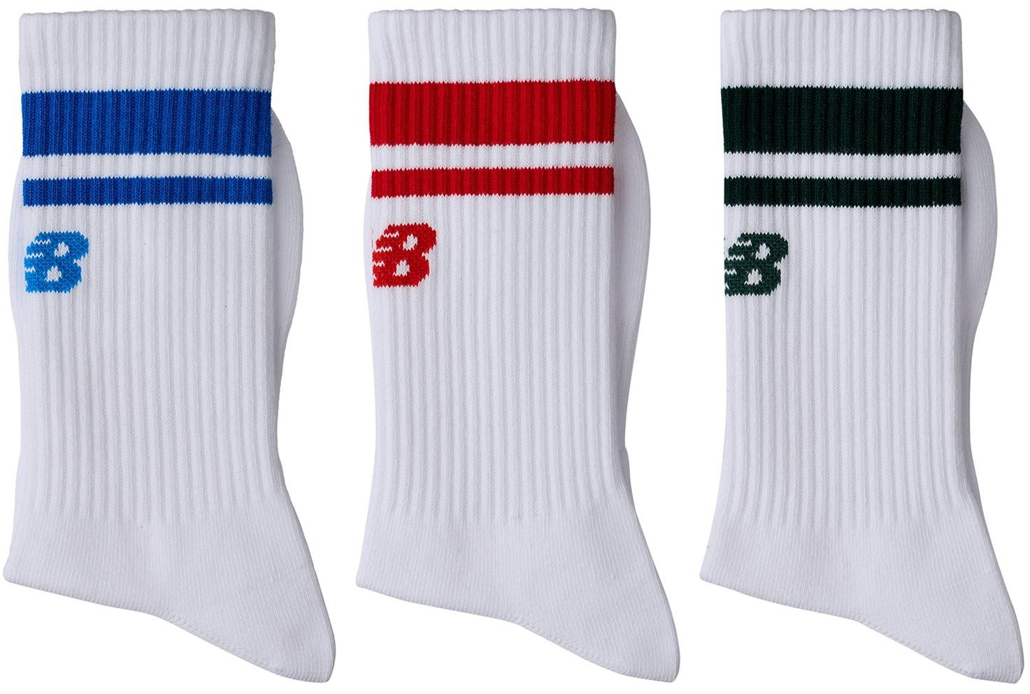 Шкарпетки New Balance Essentials Line M, 3 пари біліфото2
