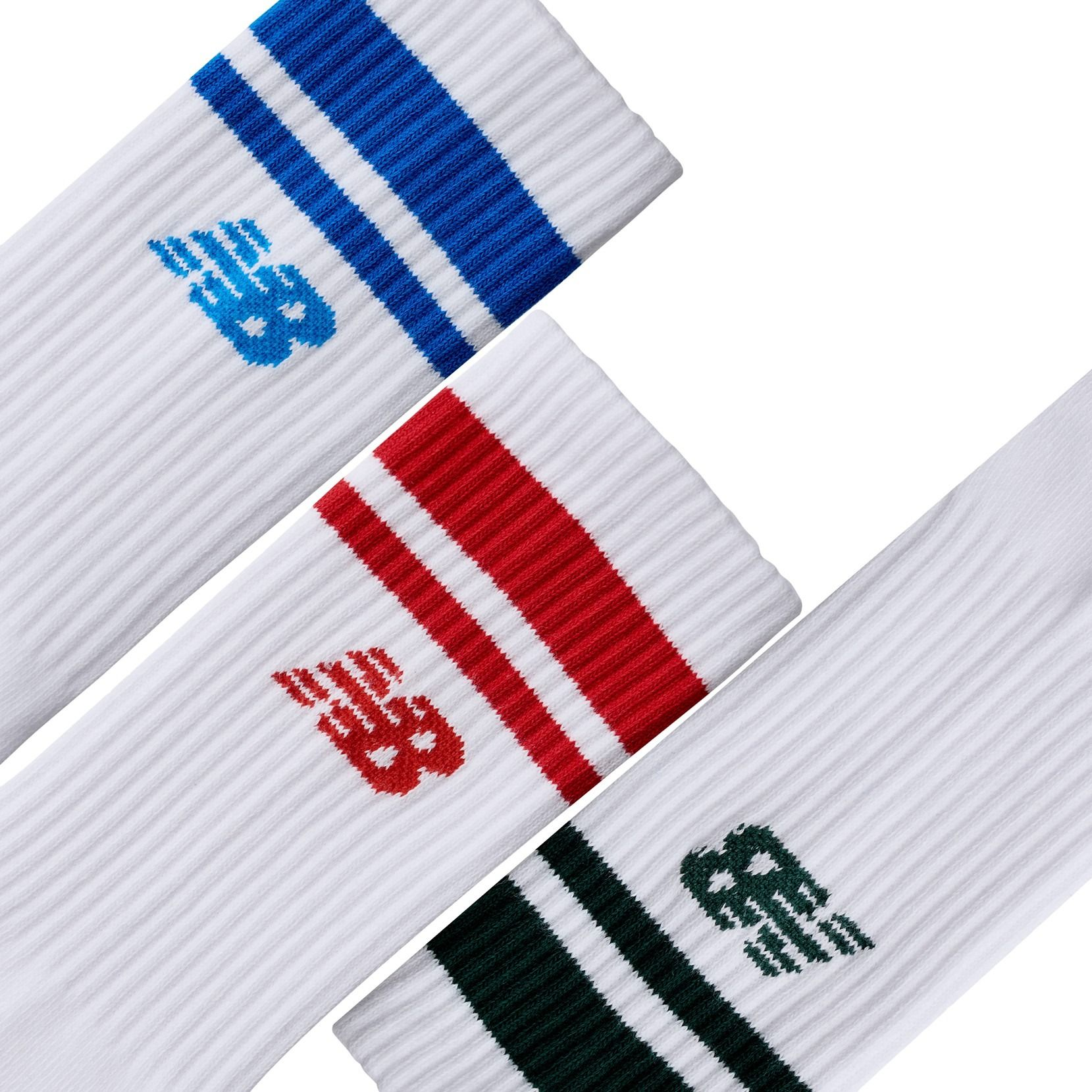 Шкарпетки New Balance Essentials Line M, 3 пари біліфото3