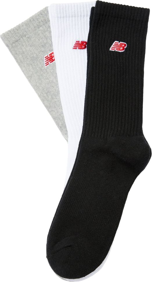 Носки New Balance Носки Patch Logo S, 3 пары разноцветные фото 3