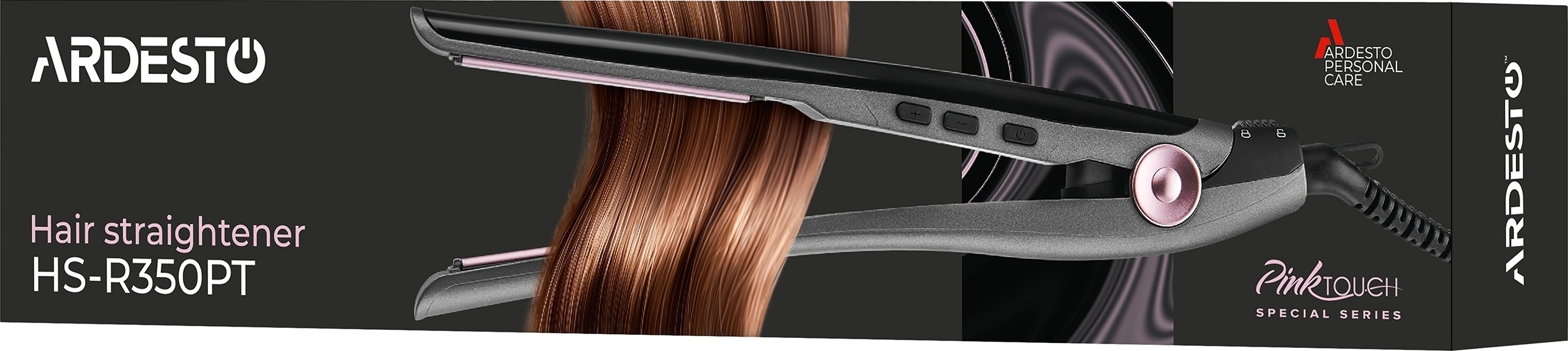 Вирівнювач волосся ARDESTO Pink Touch HS-R350PTфото9