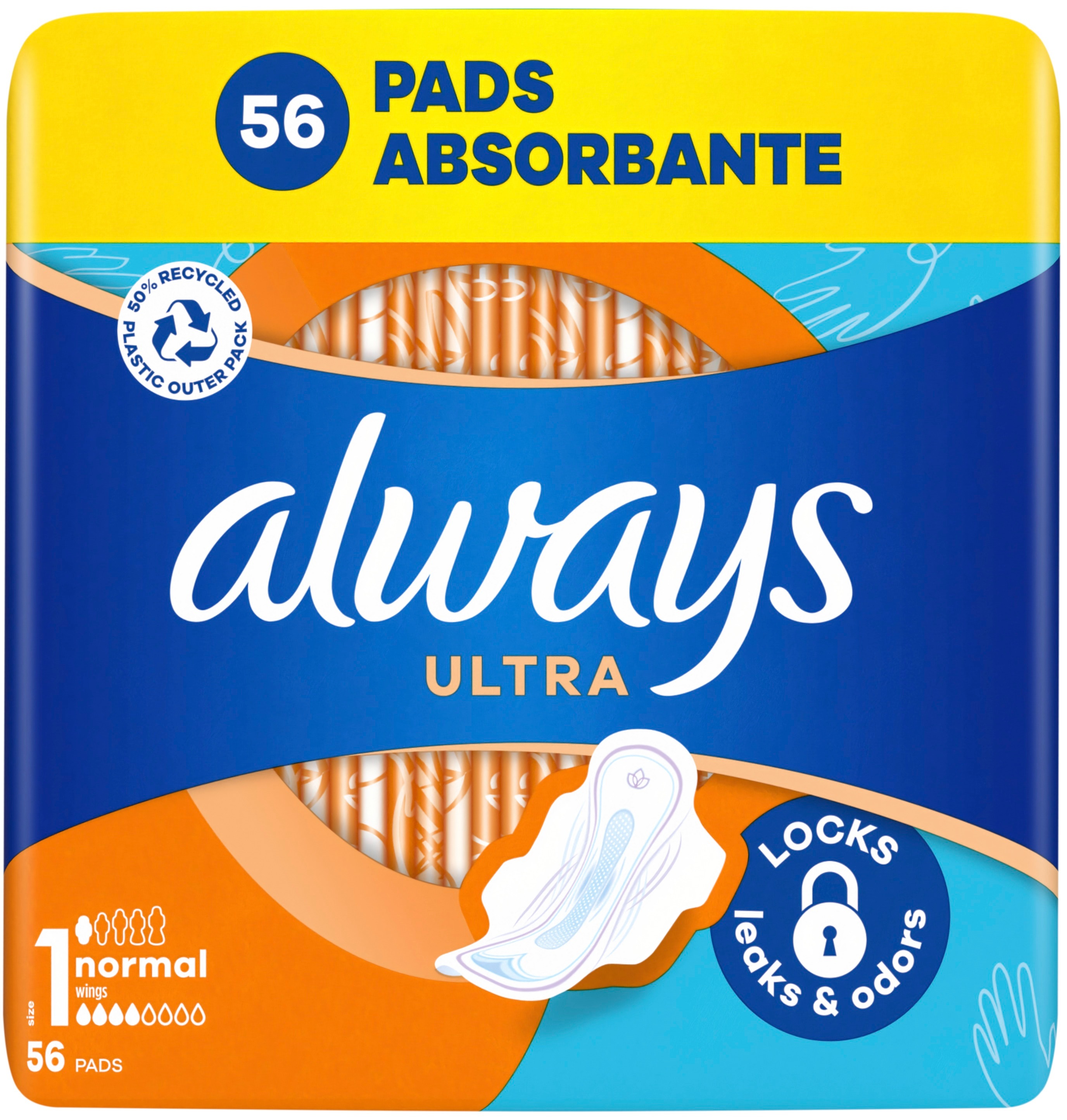 Гігієнічні прокладки Always Ultra Day Normal (Розмір 1) 56 штфото2