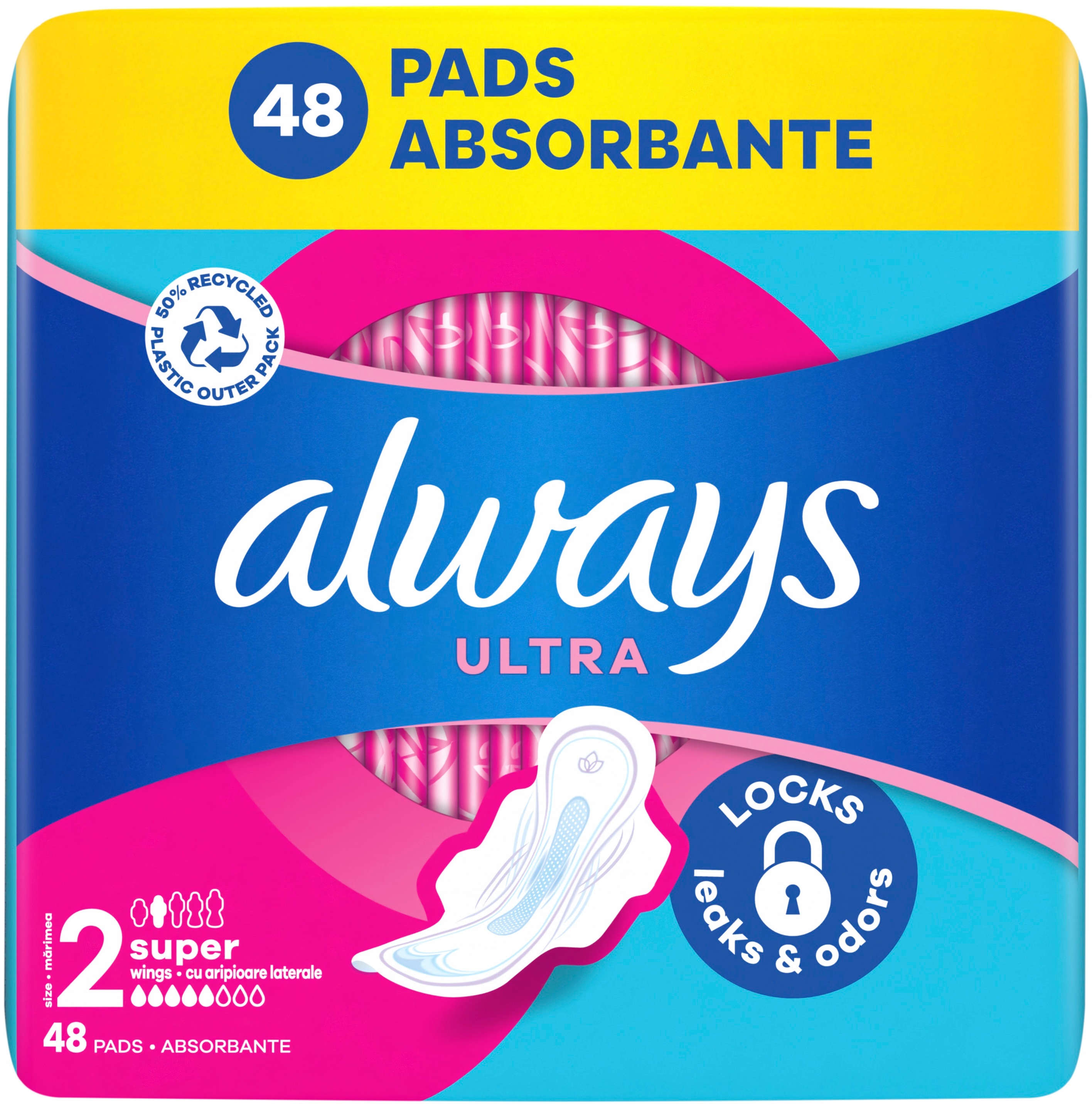 Гігієнічні прокладки Always Ultra Day Super (Розмір 2) 48 штфото2