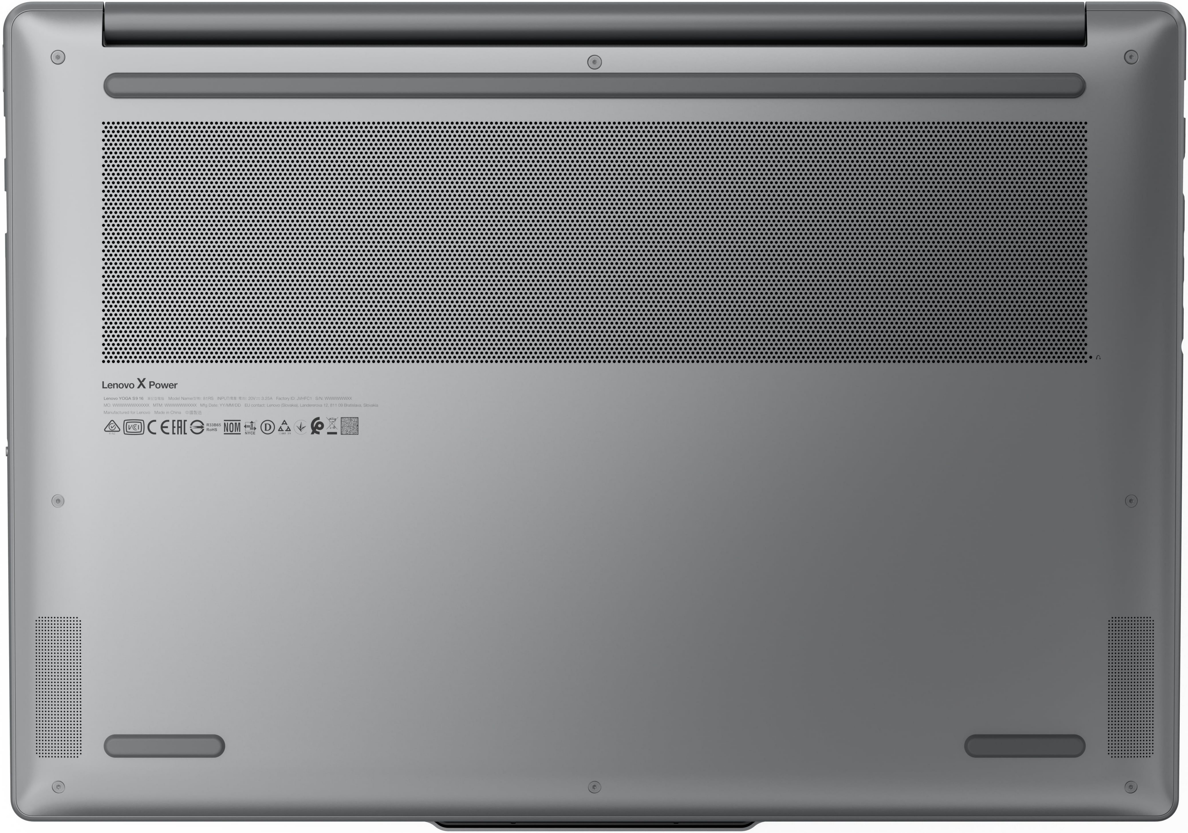 Ноутбук LENOVO Yoga Pro 9 16IMH9 Luna Grey (83DN005XRA)фото14