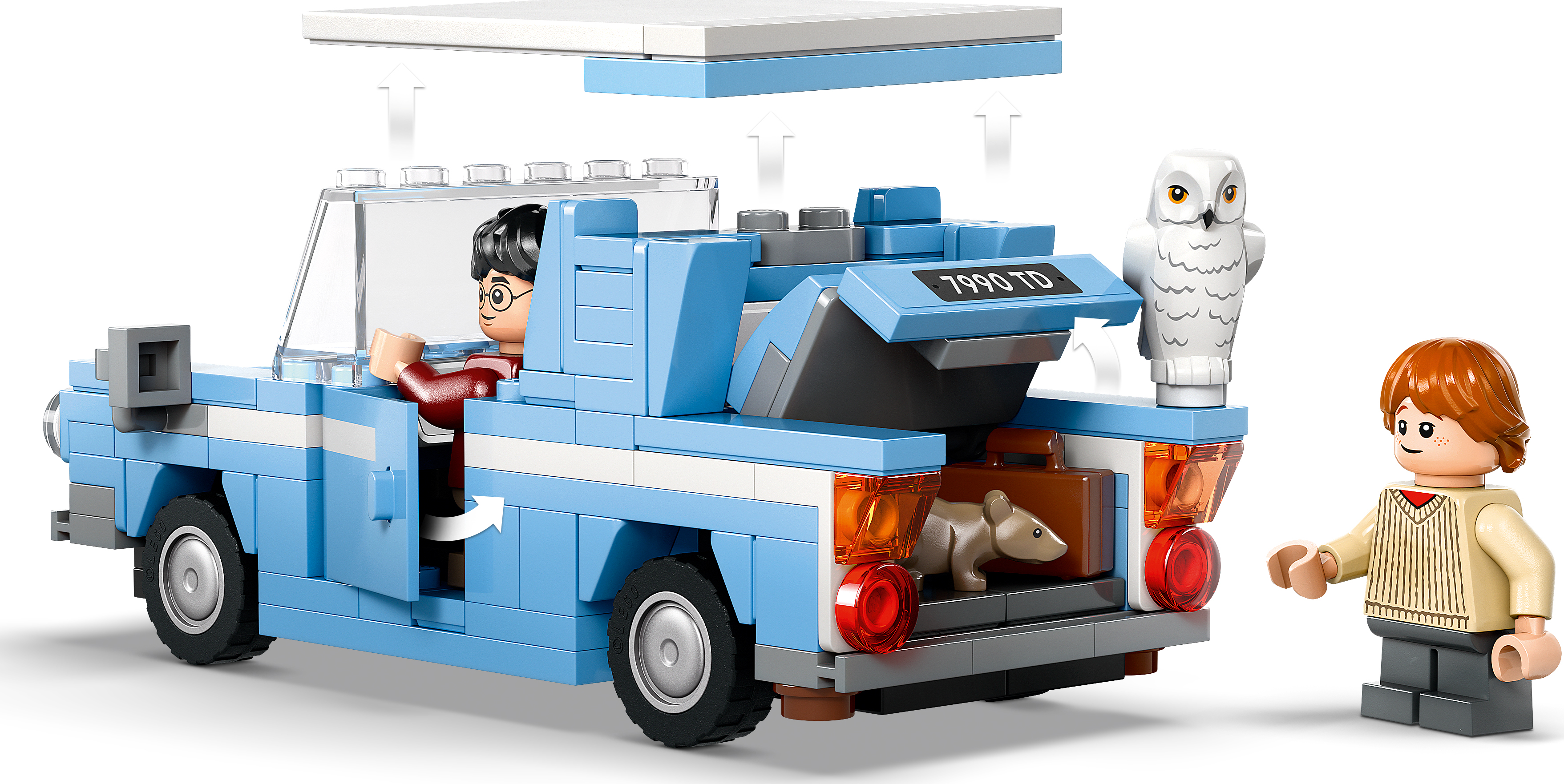 LEGO 76424 Harry Potter Летючий Форд «Англія»фото7