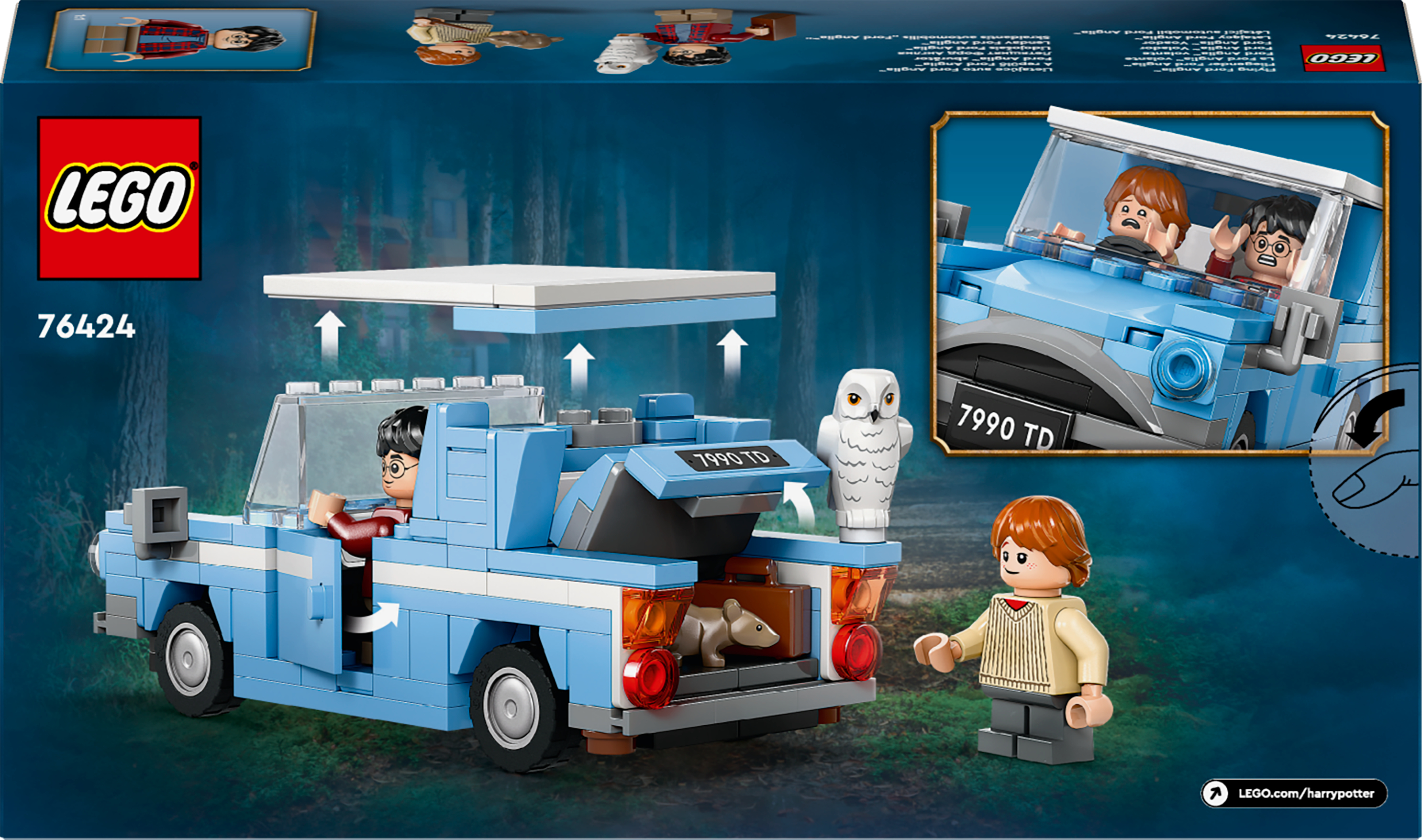 LEGO 76424 Harry Potter Летючий Форд «Англія»фото12
