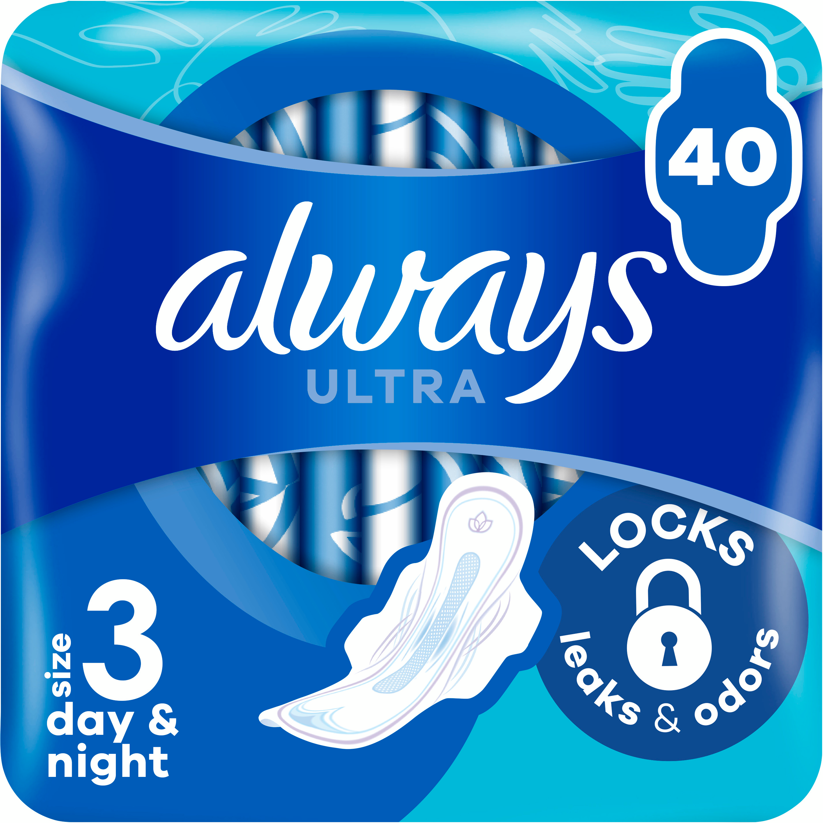 Гігієнічні прокладки Always Ultra Day&Night Розмір 3 40штфото2