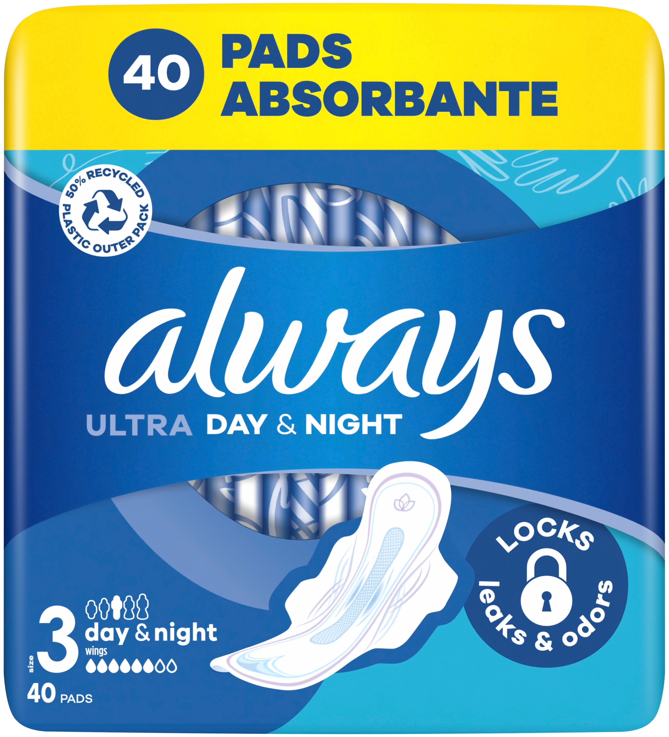 Гігієнічні прокладки Always Ultra Day Super Extra (Розмір 3) 40 штфото2