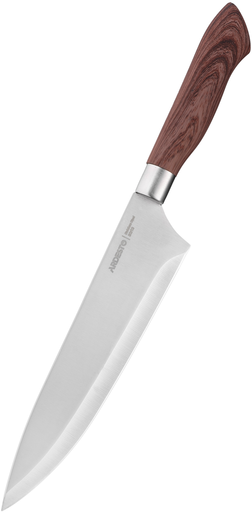 Набір ножів із блоком Ardesto Midori, 6 предметів, нержавіюча сталь, пластик, бамбук, коричневийфото5