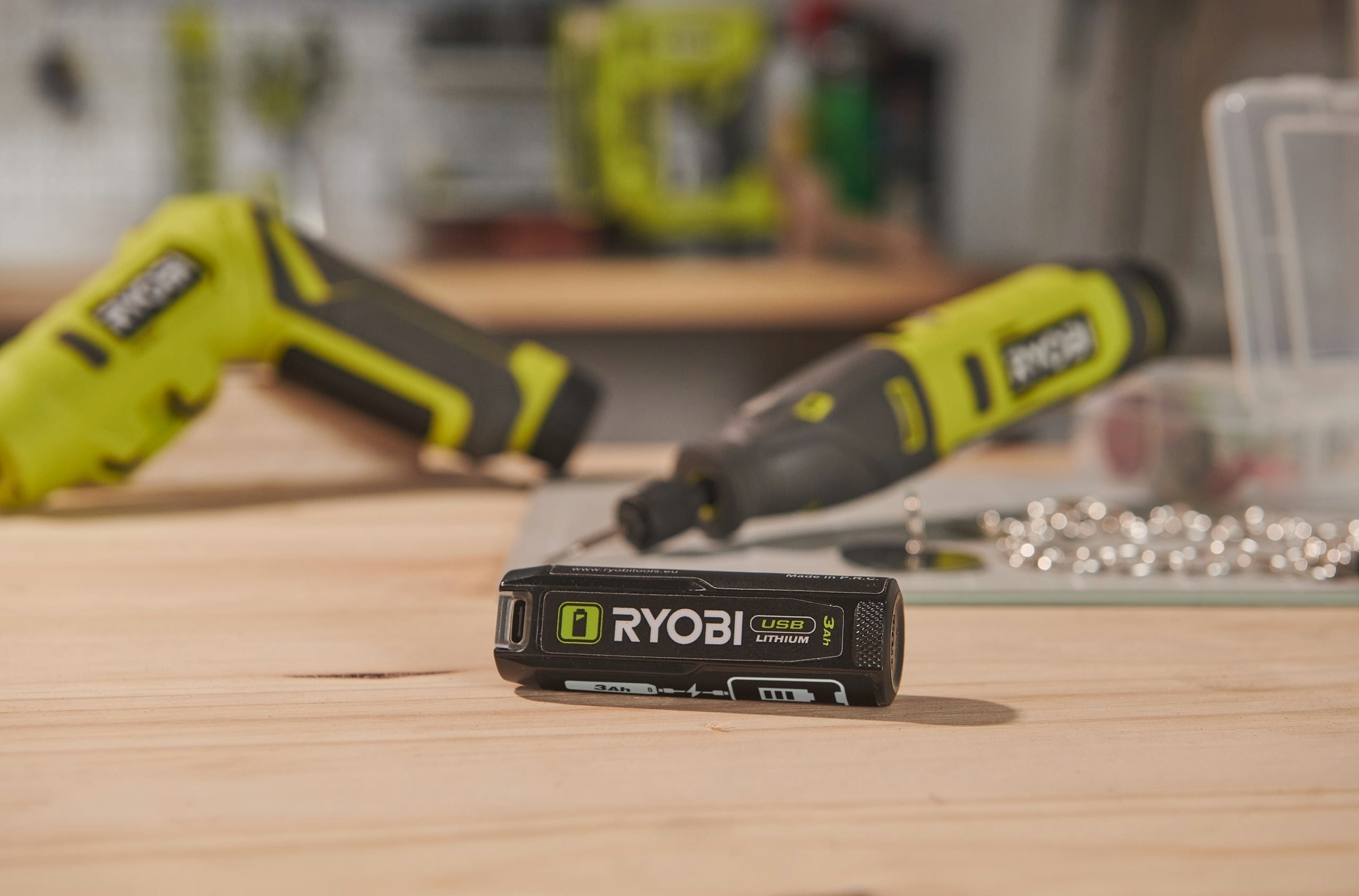 Акумулятор Ryobi RB4L30, USB Lithium, 4В, 3А•год (5133006224)фото7