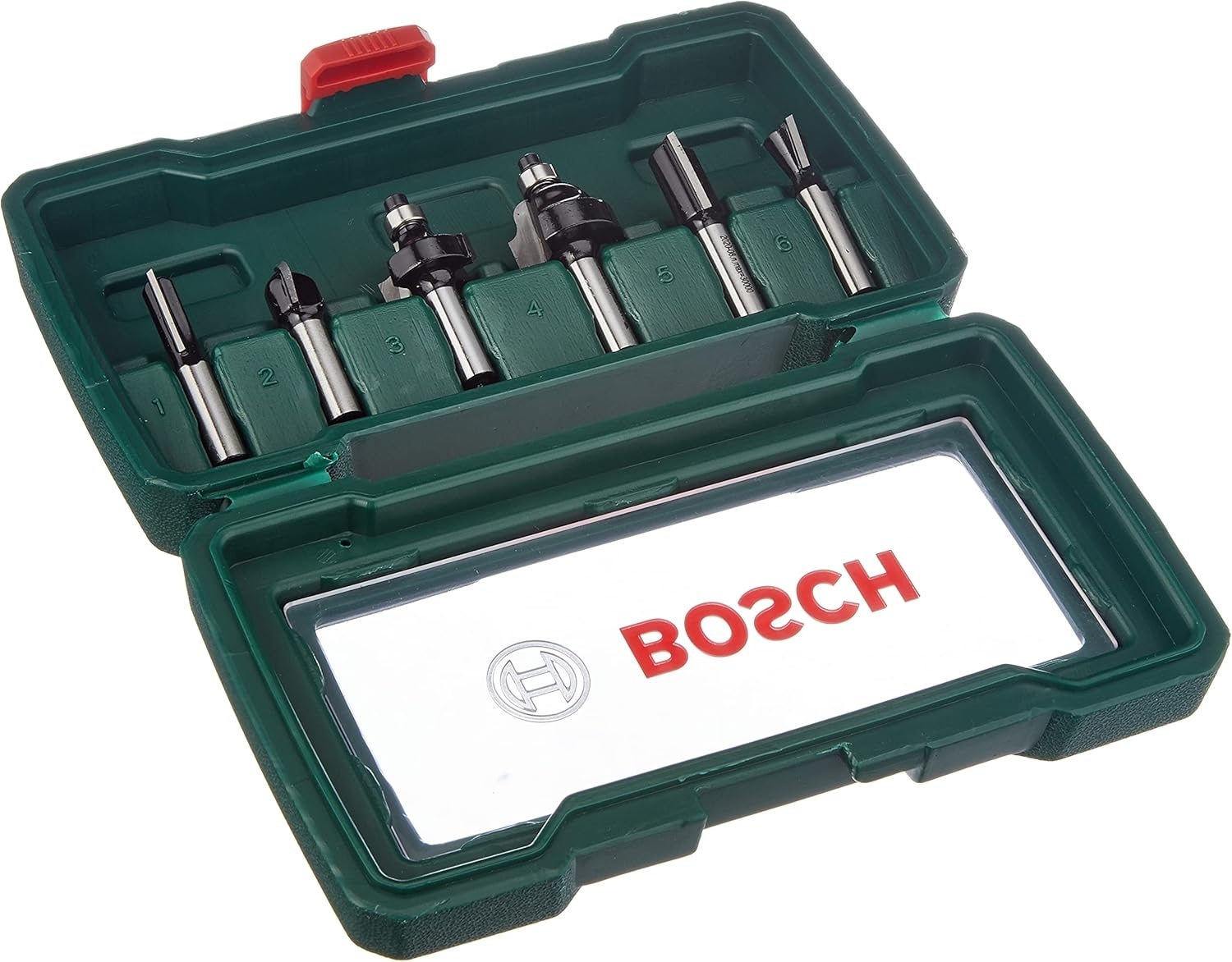 Набір фрез по дереву Bosch Expert for Wood 8мм, 6шт (2.607.019.463)фото
