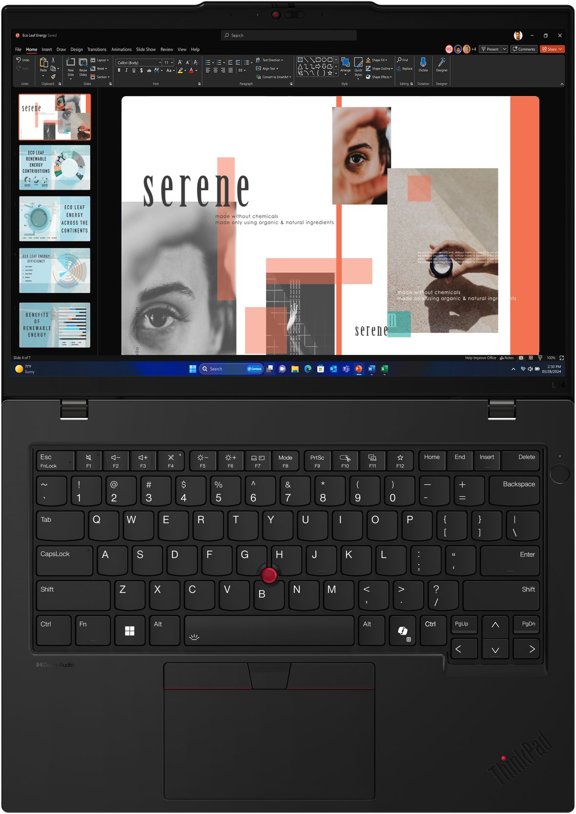 Ноутбук LENOVO ThinkPad L14 G5 T (21L1002URA) фото 4