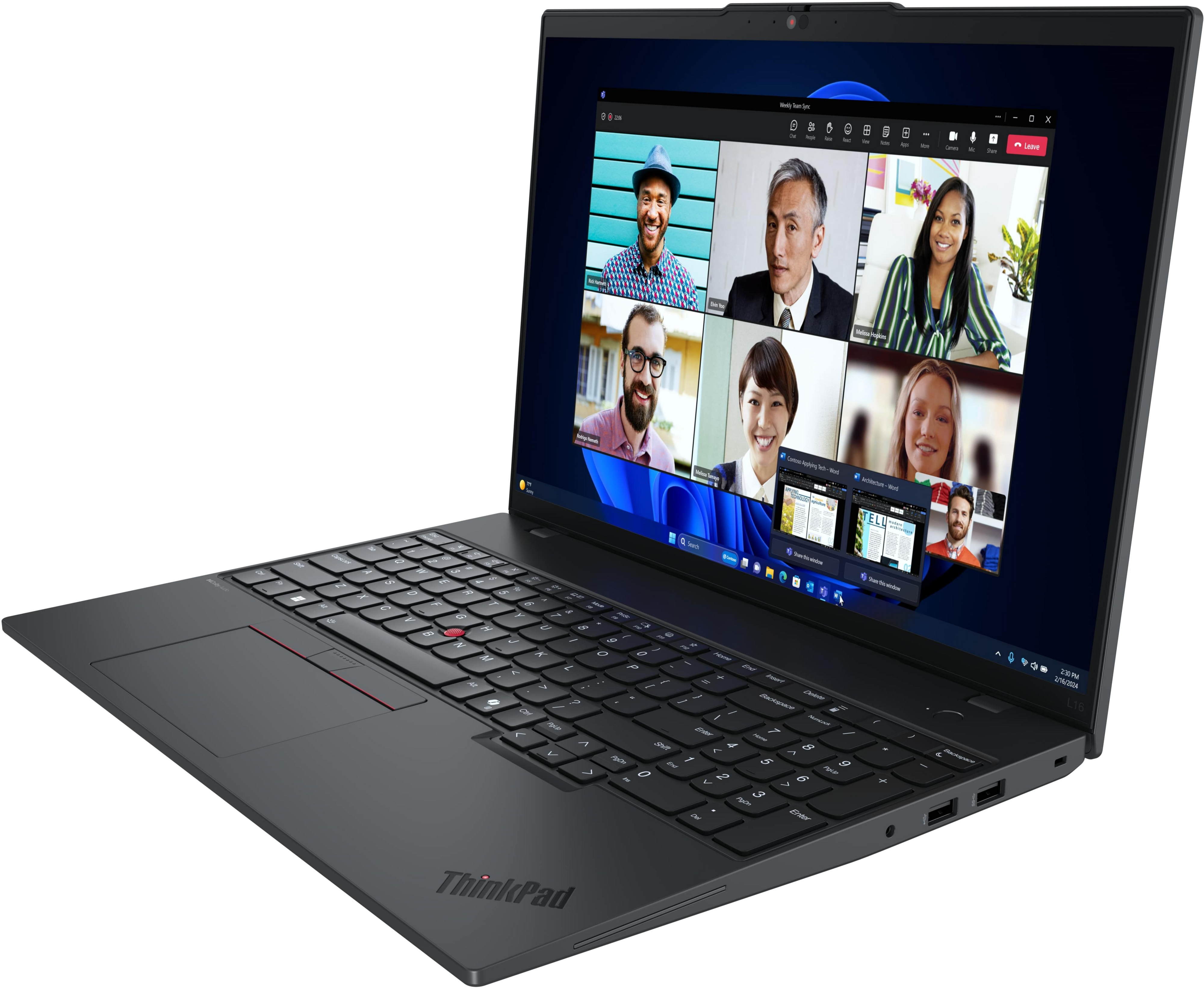 Ноутбук LENOVO ThinkPad L16 AMD G1 T (21L70016RA)фото3