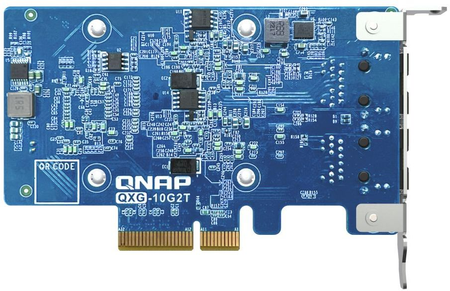 Сетевая карта QNAP Dual-port RJ45 10GbE PCIe Gen3 x4 (QXG-10G2T) фото 6