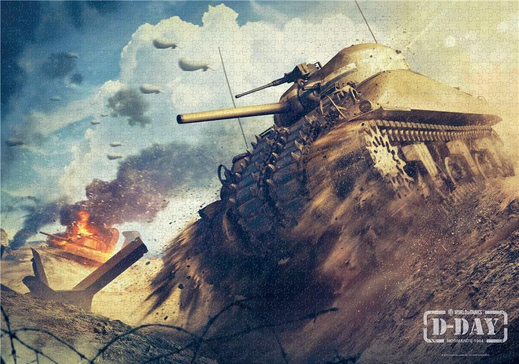 Пазл World of Tanks D-DAY 1000 ел.фото3