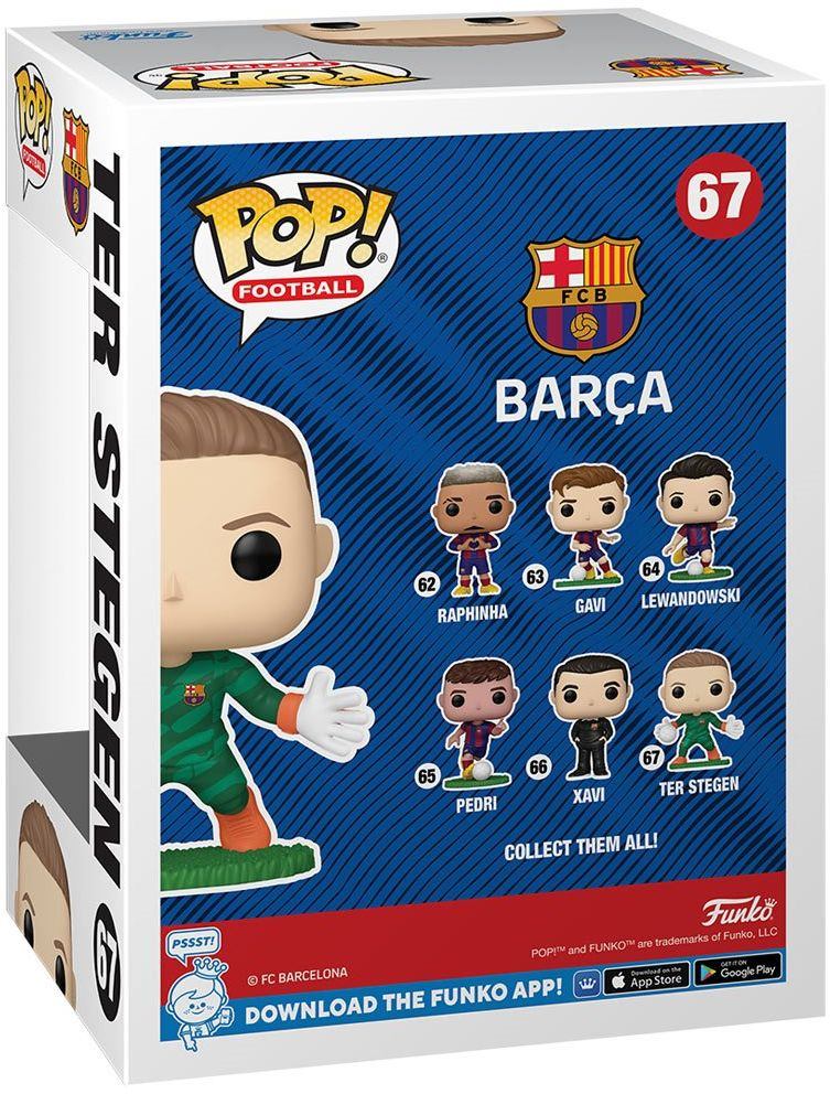 Колекційна фігурка Funko POP! Football: FC Barcelona – Ter Stegen (5908305247258)фото3