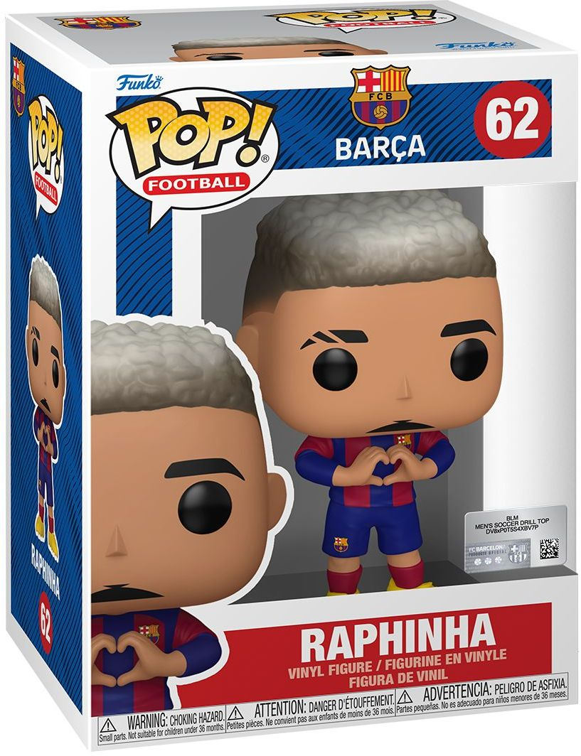 Фігурка Funko POP Football: FC Barcelona – Raphinhaфото2