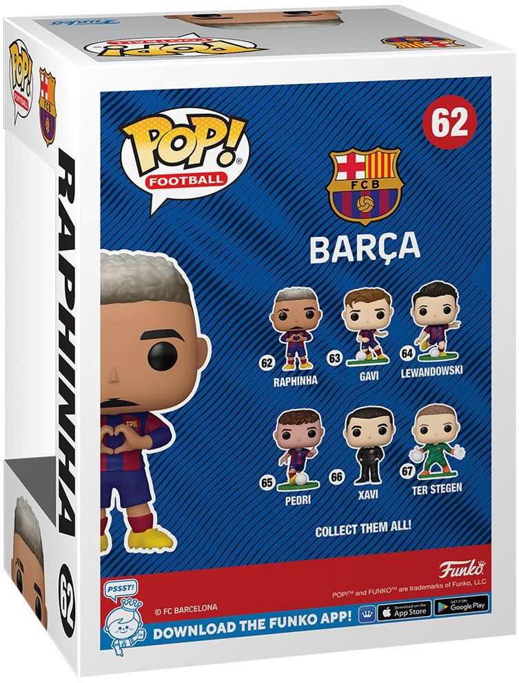 Коллекционная фигурка Funko POP! Football: FC Barcelona - Raphinha (5908305247241) фото 3