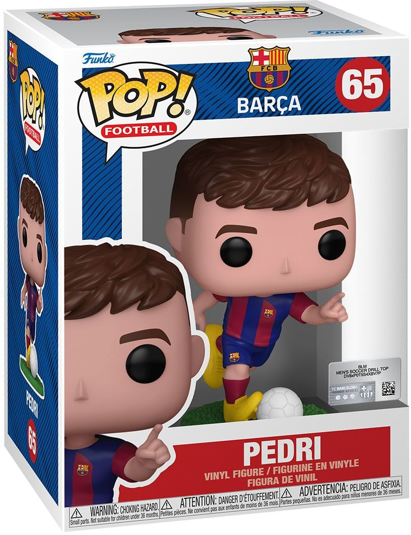 Фігурка Funko POP Футбол: FC Barcelona – Pedriфото2