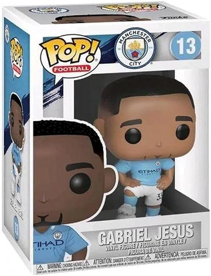Фигурка Funko POP Football: FC Manchester City - Gabriel Jesus фото 2