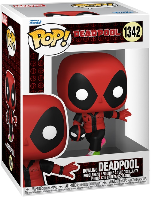 Фігурка Funko POP Marvel: Deadpool – Bowlingфото2