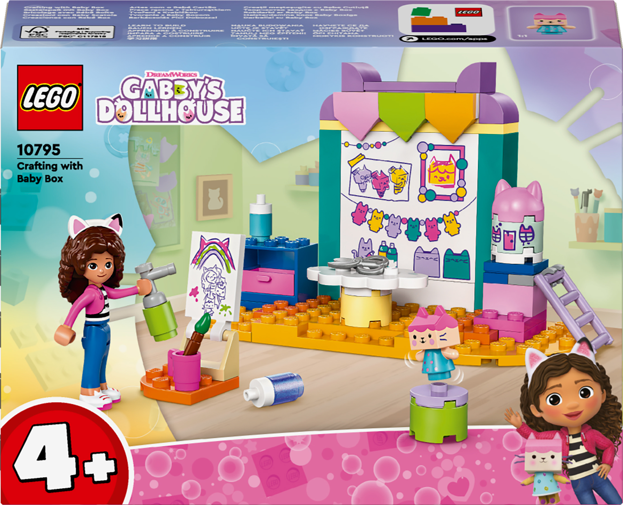 Констуктор LEGO Gabby's Dollhouse Делаем вместе з Доцей-Бокс 10795 фото 3