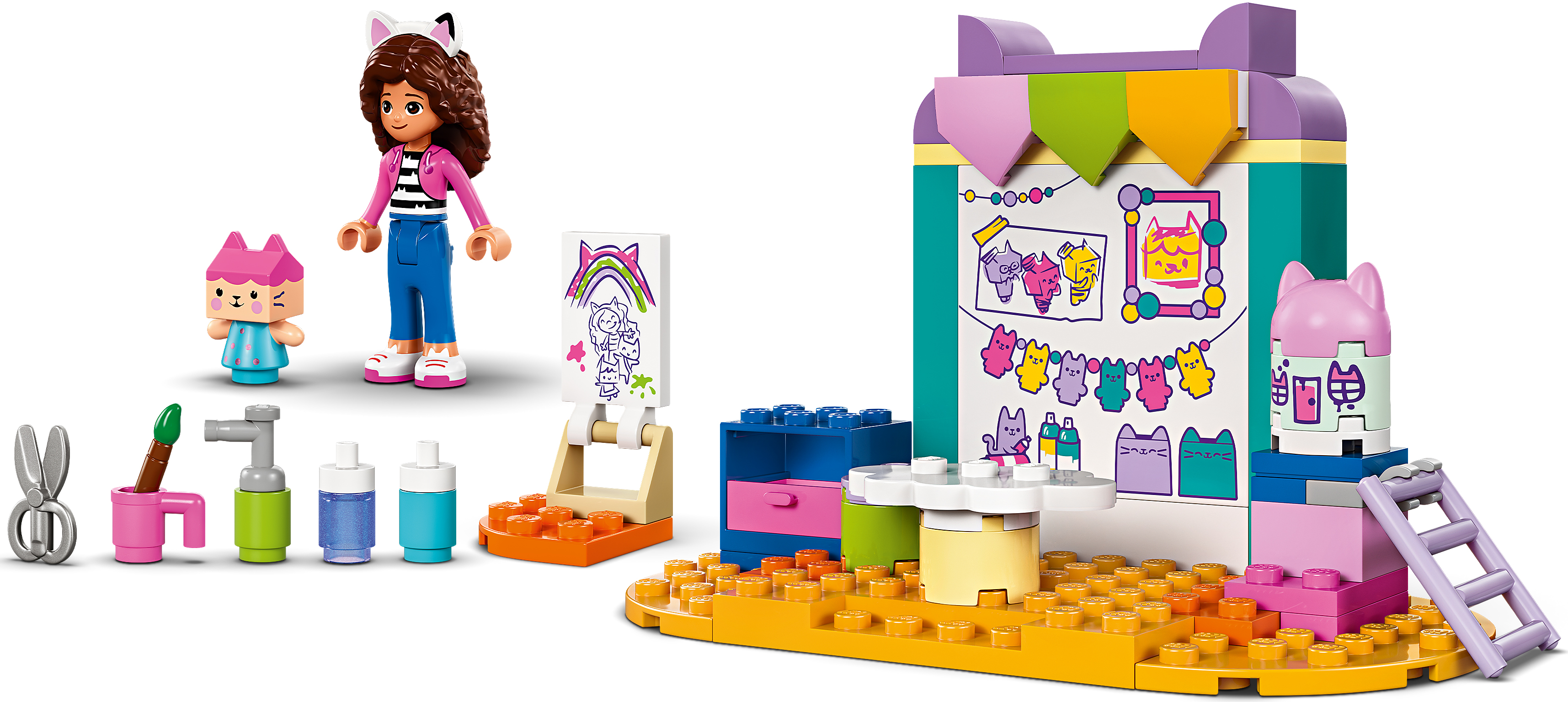 Констуктор LEGO Gabby's Dollhouse Делаем вместе з Доцей-Бокс 10795 фото 5