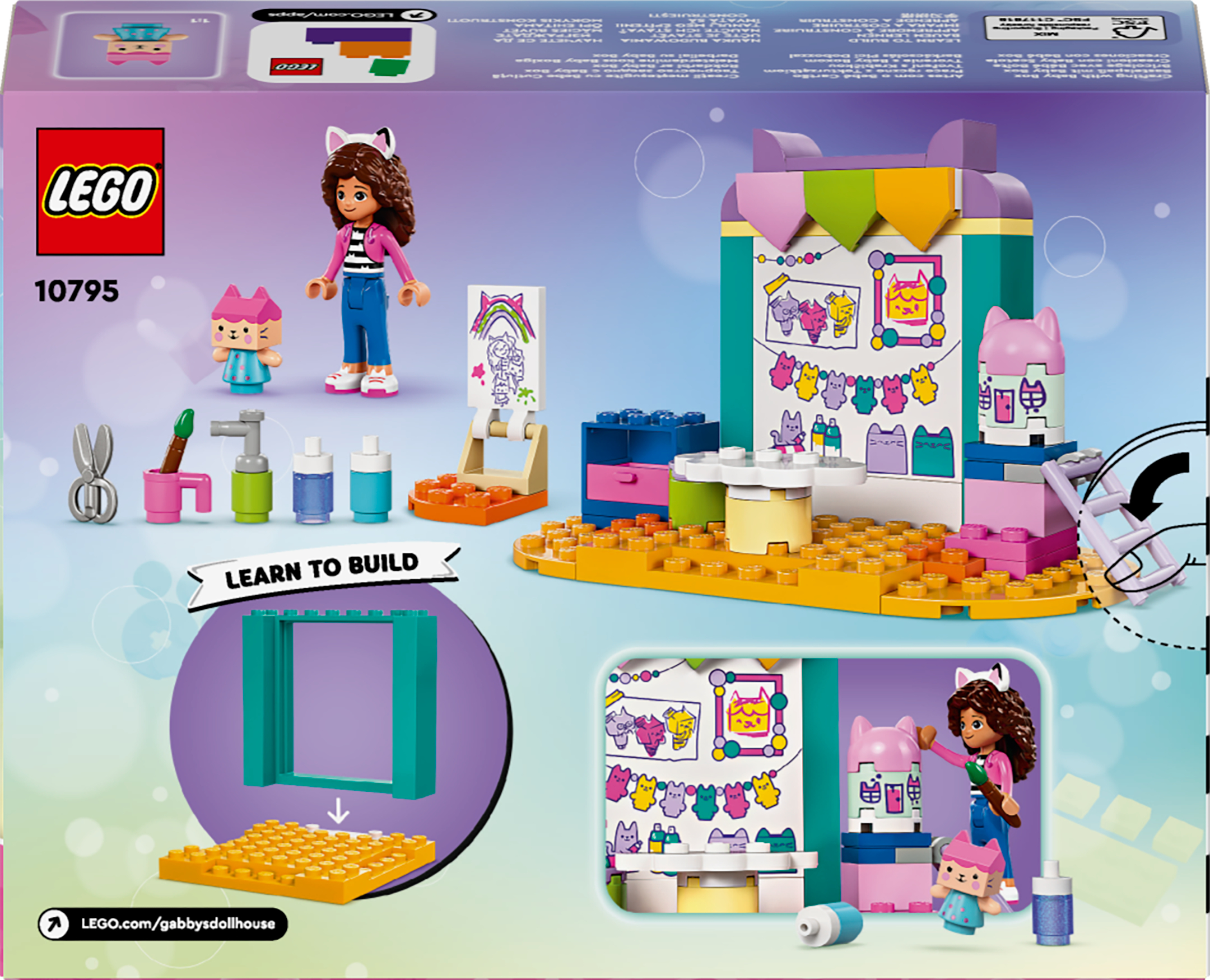 Констуктор LEGO Gabby's Dollhouse Делаем вместе з Доцей-Бокс 10795 фото 9