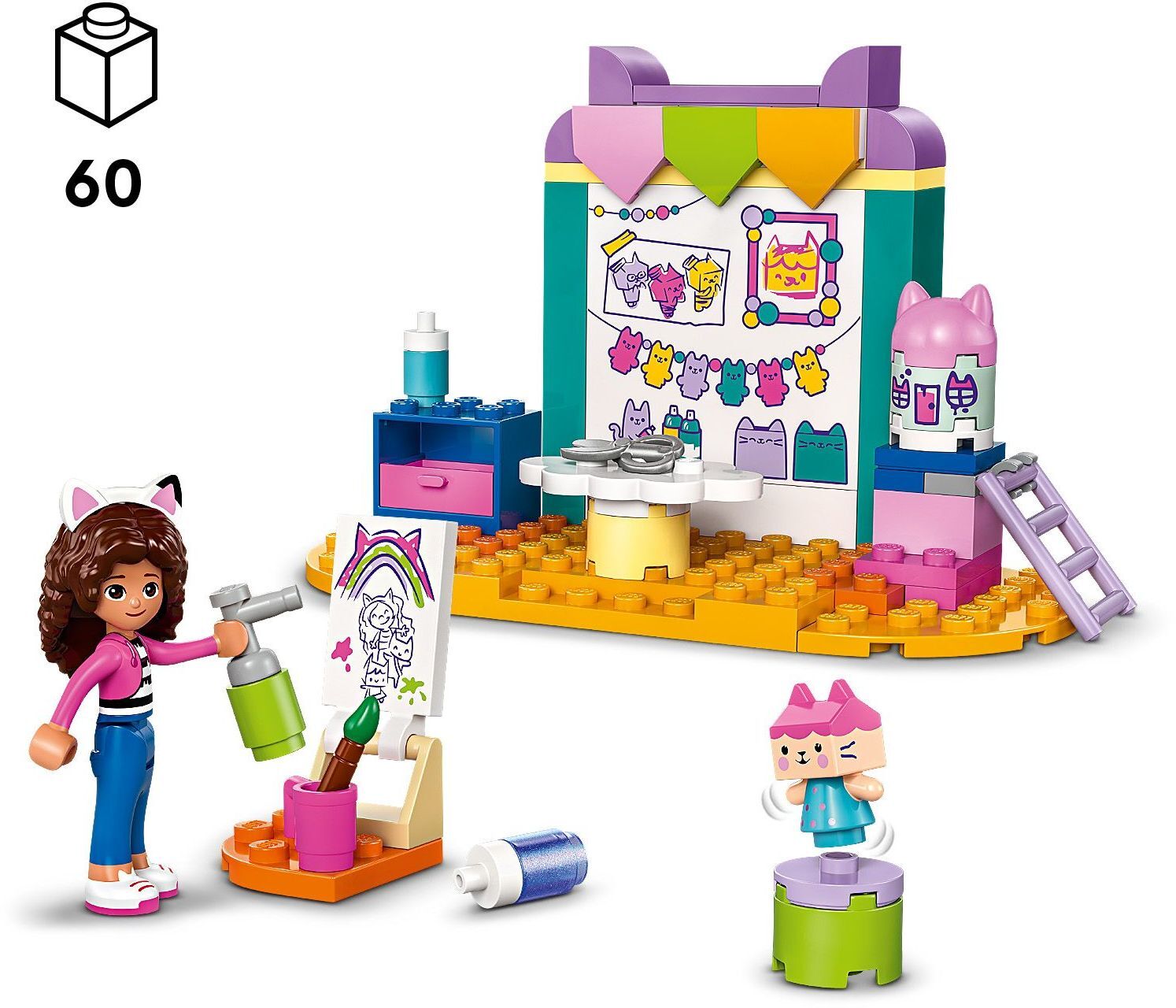Констуктор LEGO Gabby's Dollhouse Делаем вместе з Доцей-Бокс 10795 фото 2