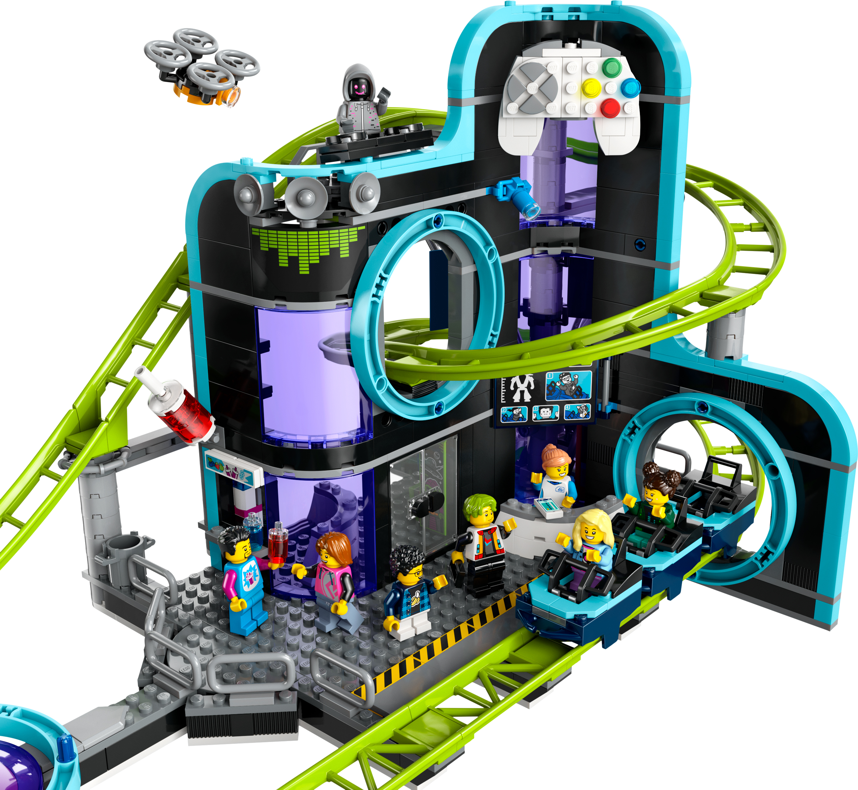 Конструктор LEGO City Парк развлечений «Мир роботов» 60421 фото 6