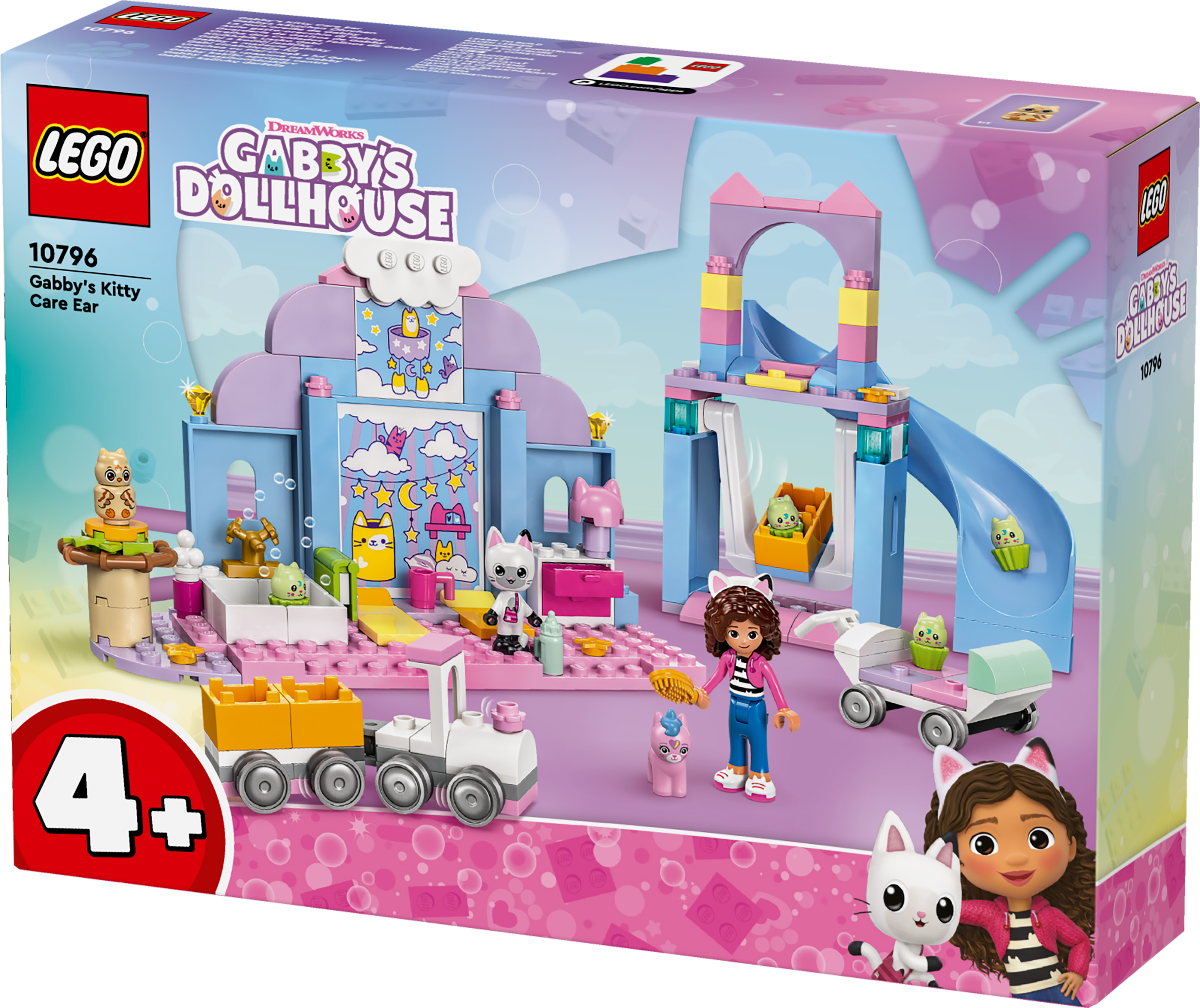 Конструктор LEGO Gabby's Dollhouse Мини-кото-ясли Габби 10796фото3