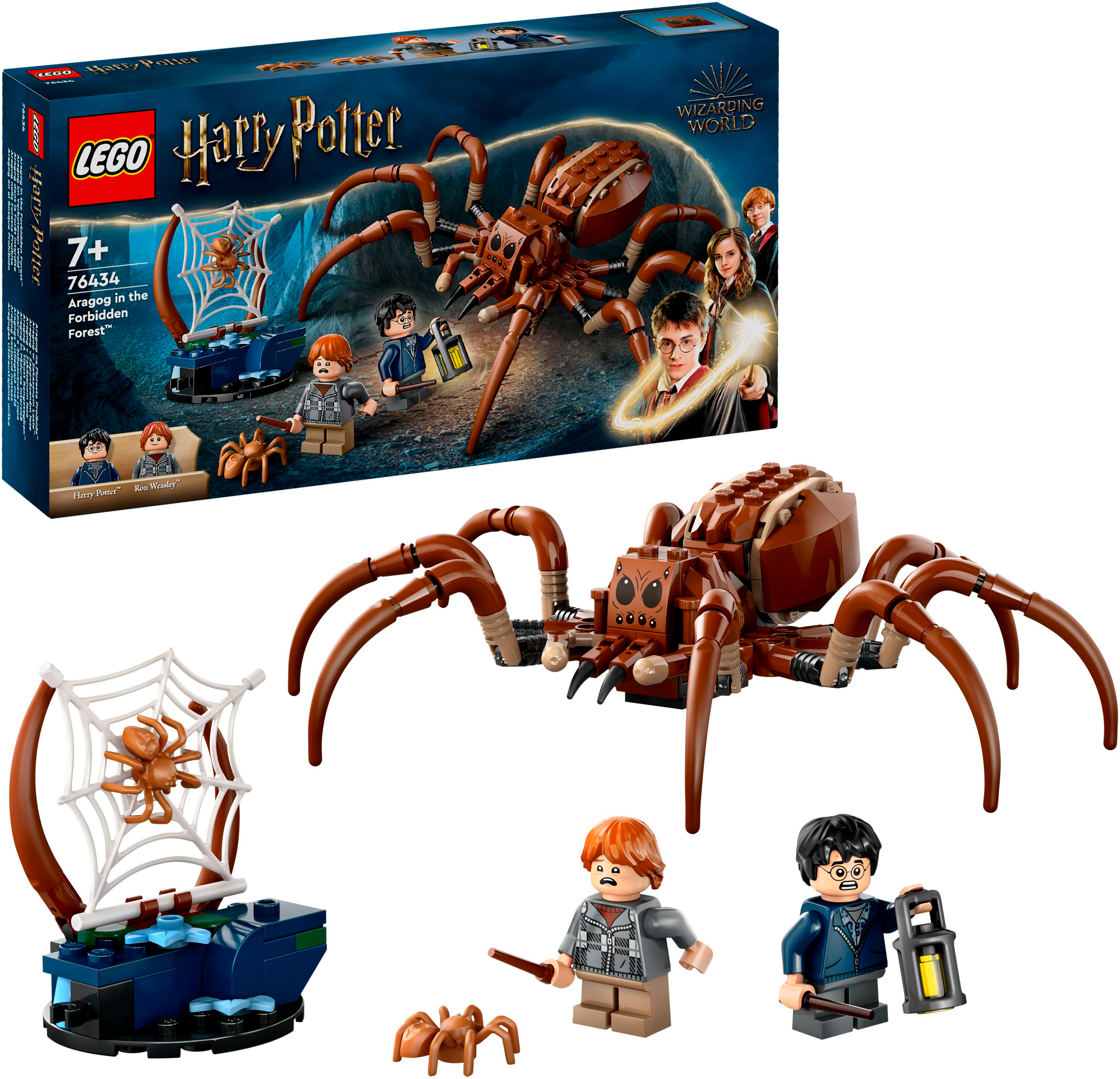 Конструктор LEGO 76434 Harry Potter Арагог у Забороненому лісіфото20