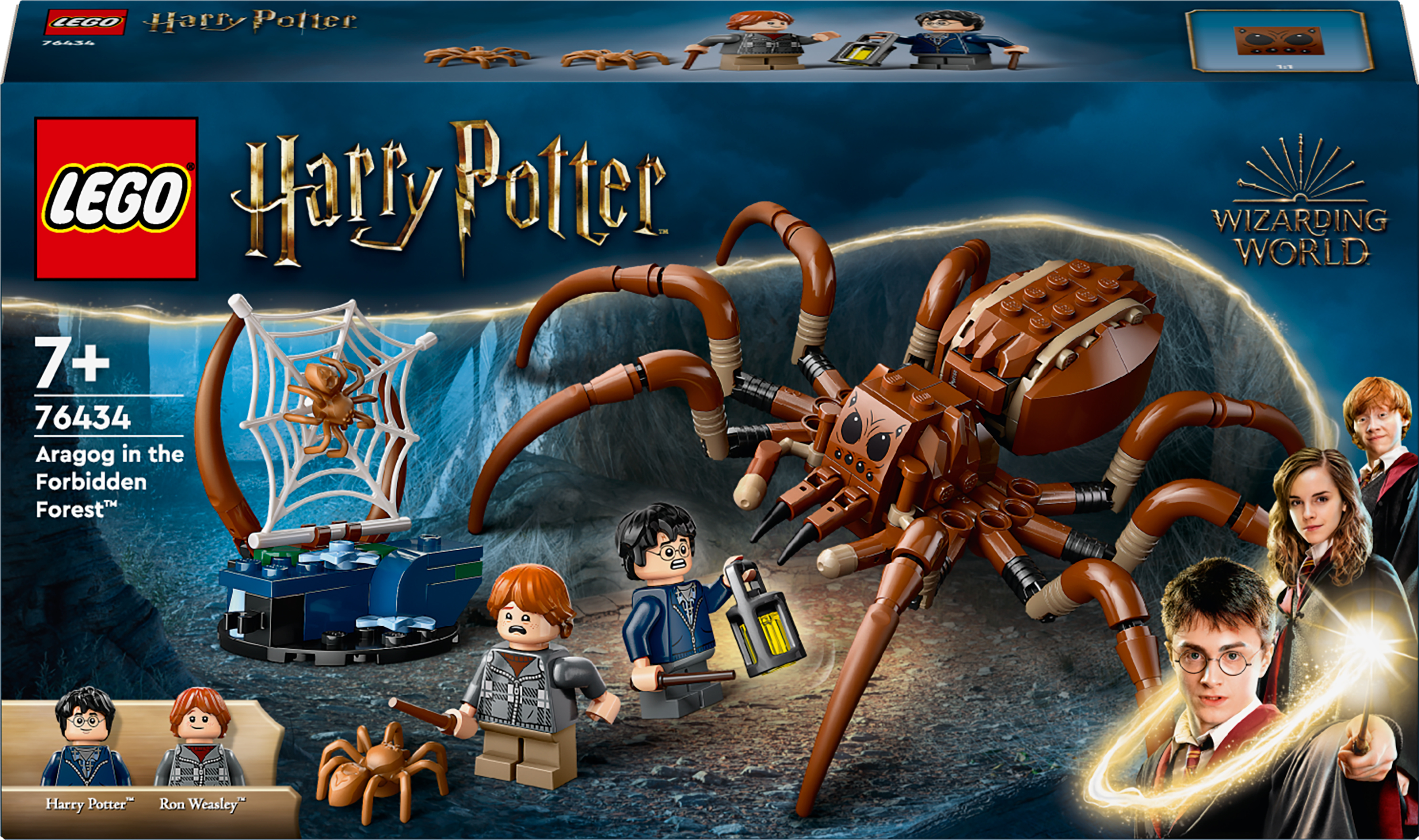 Конструктор LEGO 76434 Harry Potter Арагог в Запрещенном лесу фото 2