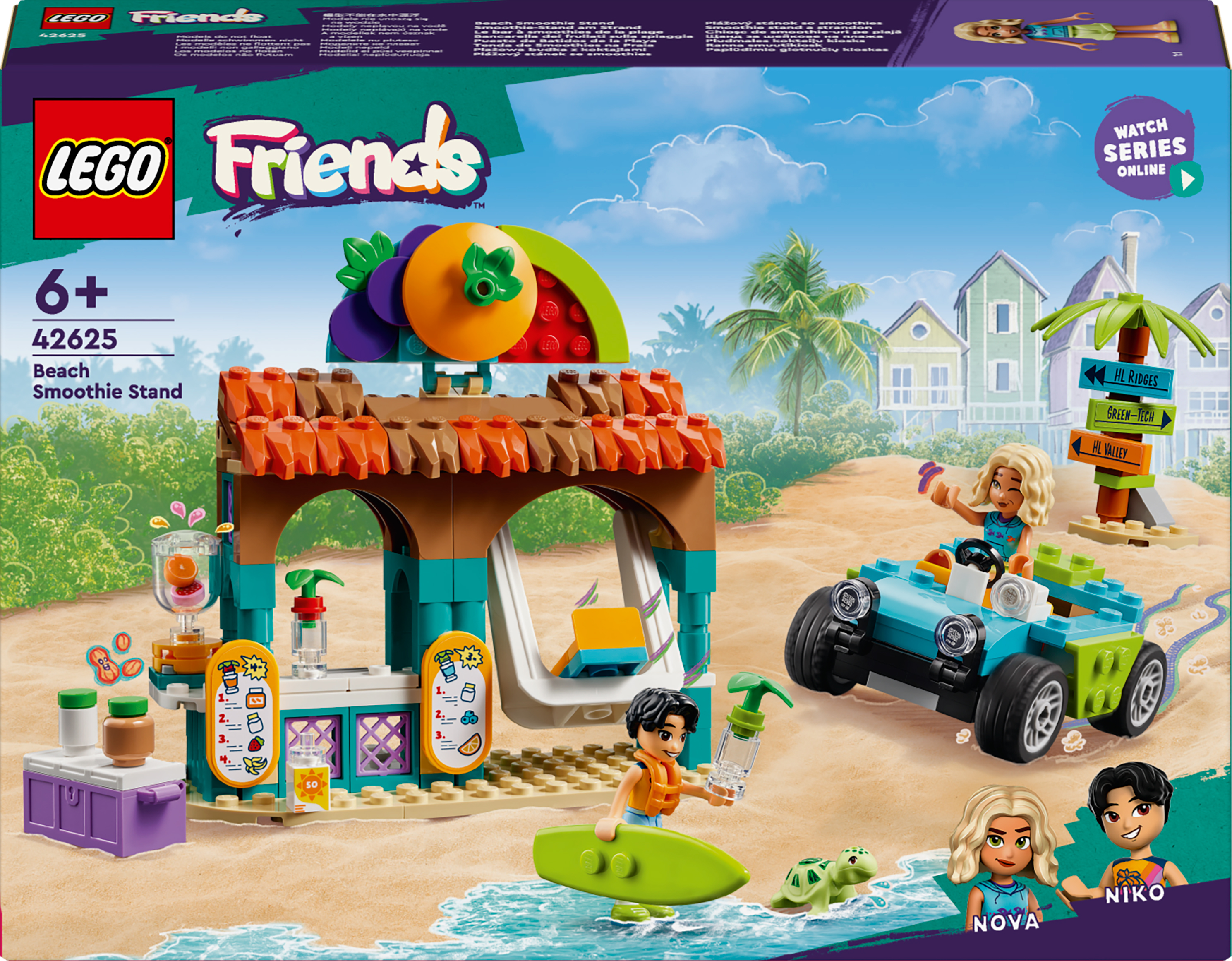Конструктор LEGO Friends Пляжный магазинчик смузи 42625 фото 2