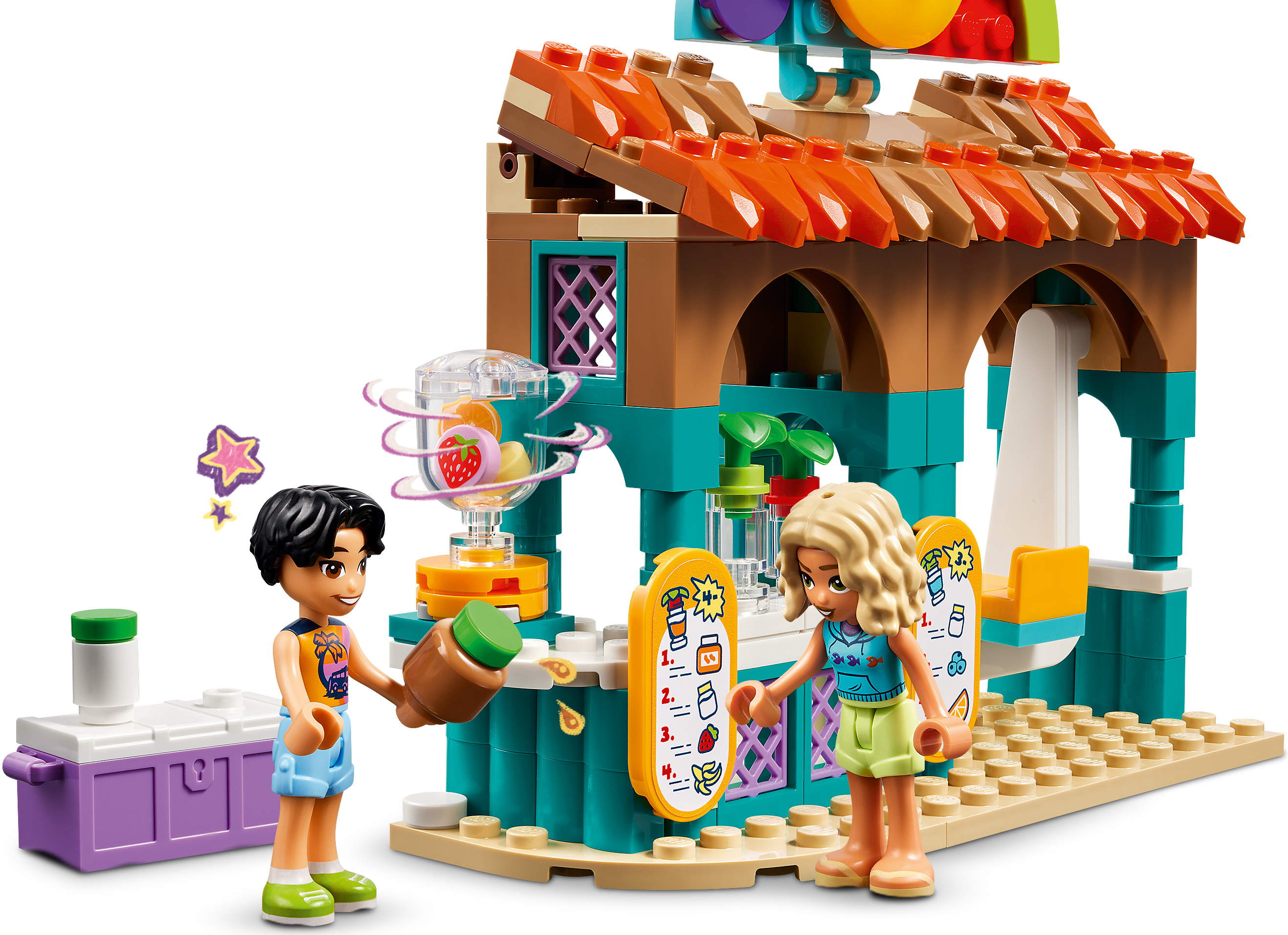 Конструктор LEGO Friends Пляжный магазинчик смузи 42625 фото 5