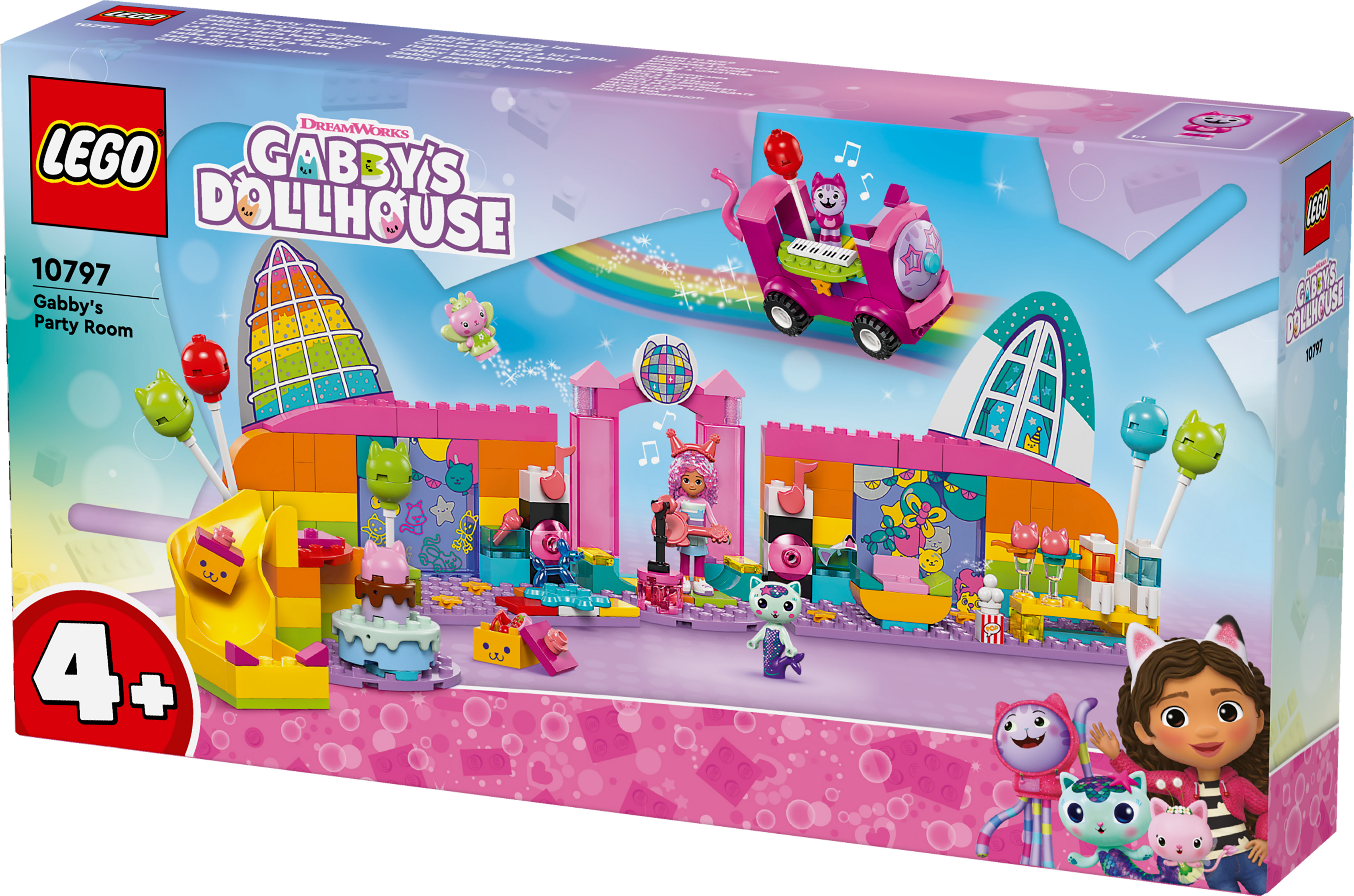 Конструктор LEGO Gabby's Dollhouse Святкова кімната Ґаббі 10797фото3