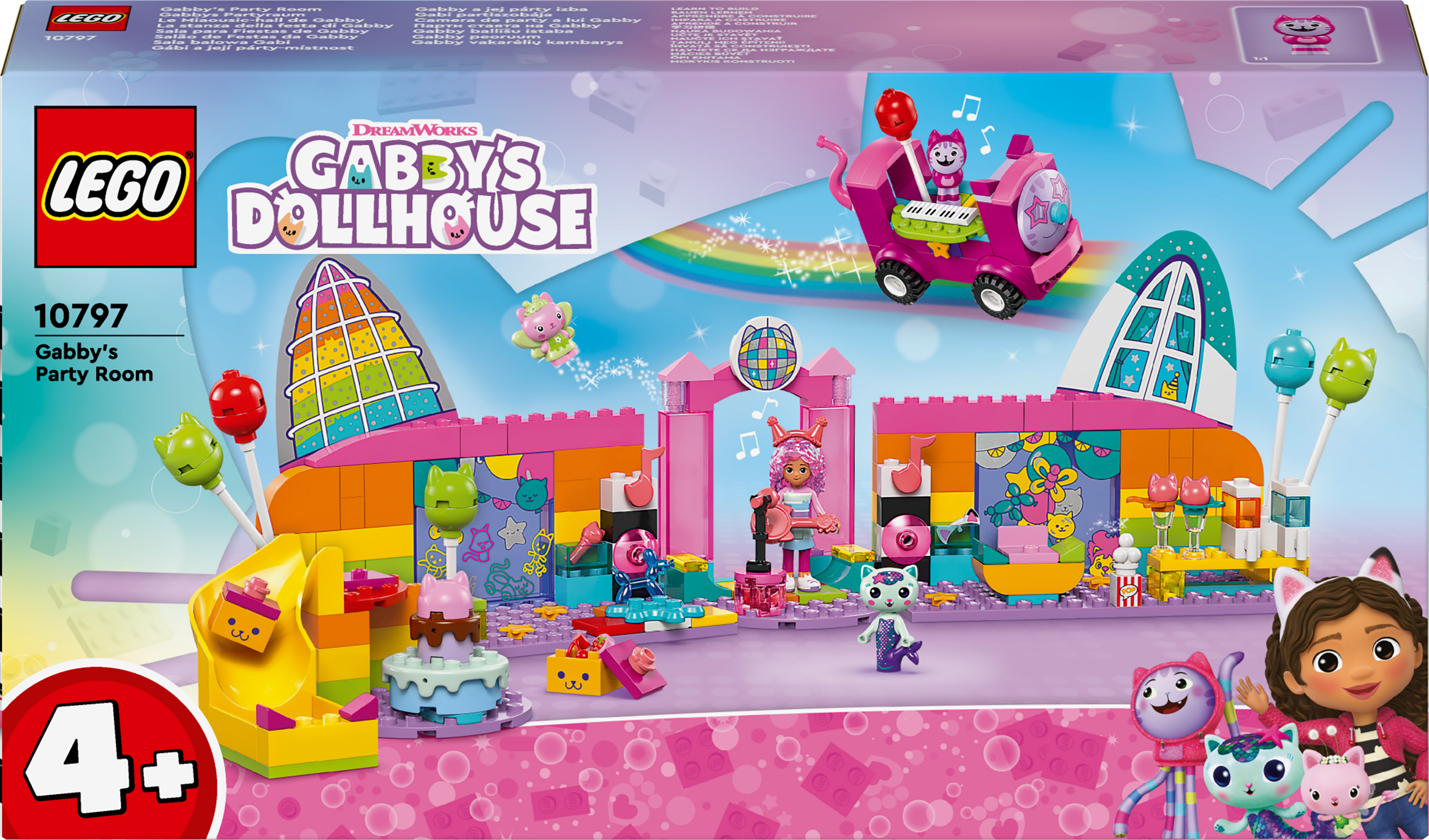 Конструктор LEGO Gabby's Dollhouse Святкова кімната Ґаббі 10797фото2