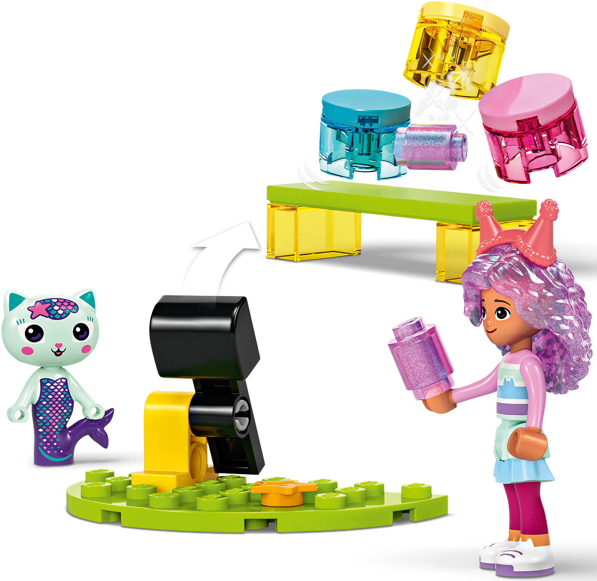 Конструктор LEGO Gabby's Dollhouse Святкова кімната Ґаббі 10797фото7