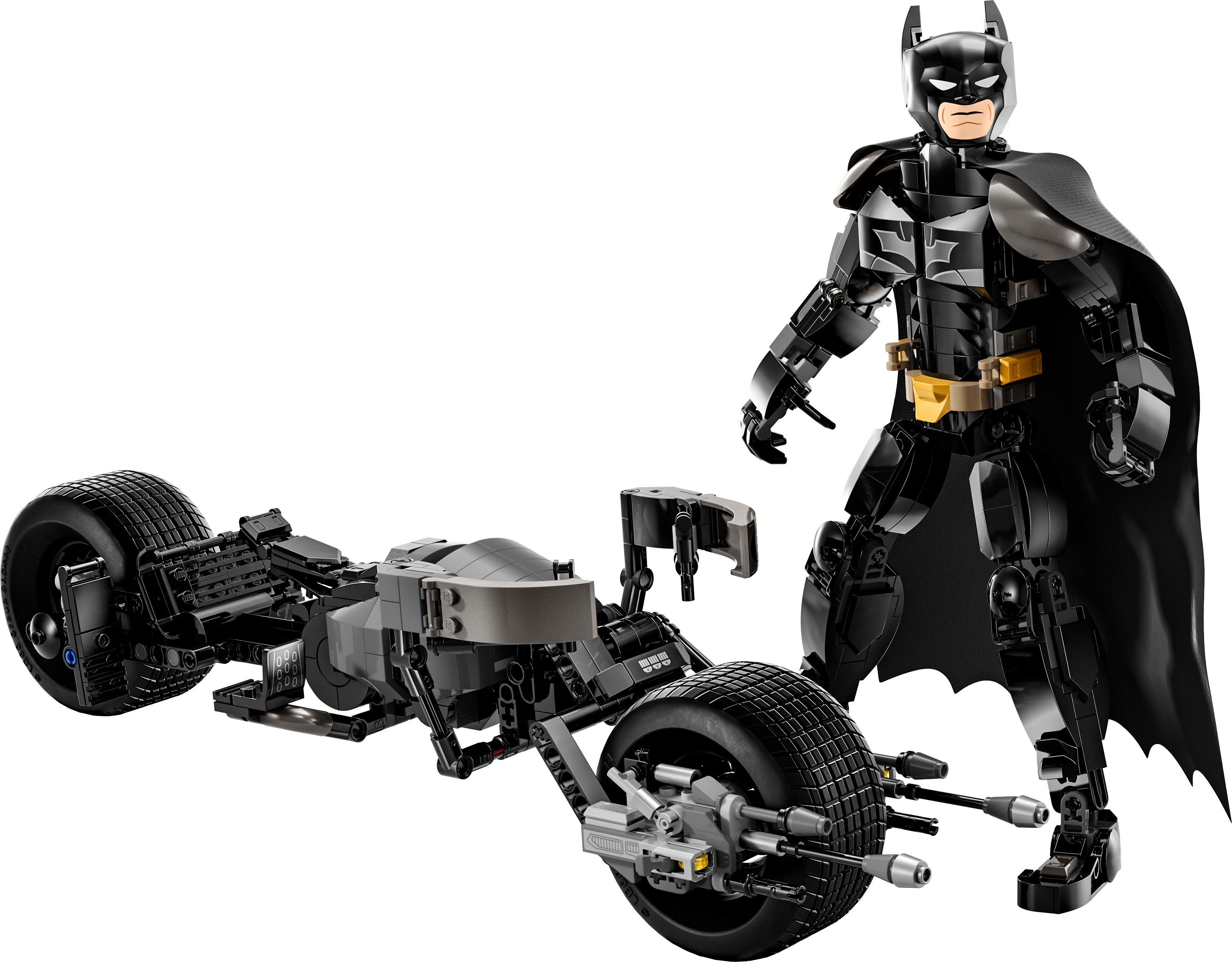 Конструктор LEGO Batman Фігурка Бетмена для прибирання та бетцикл 76273фото5