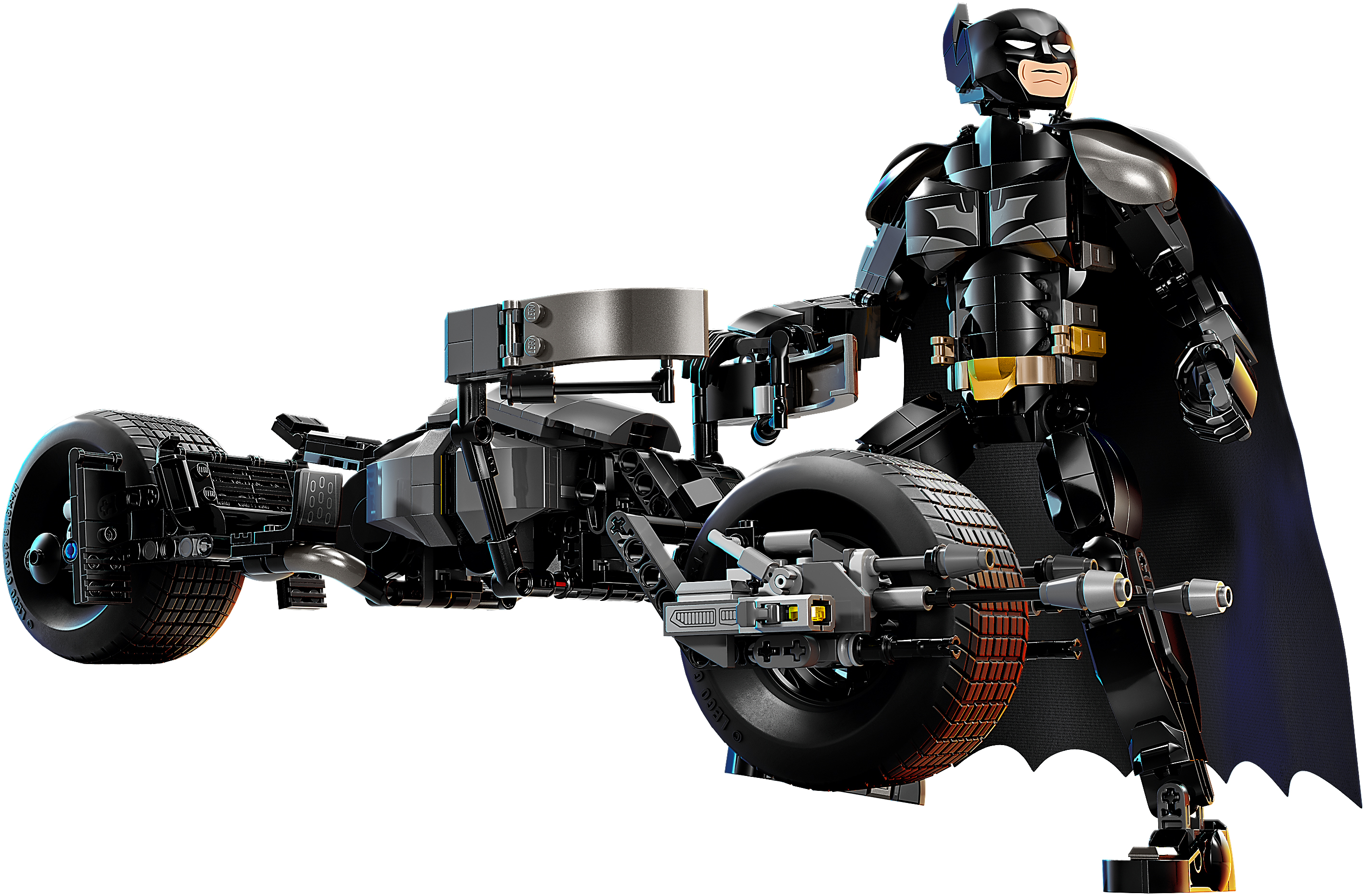 Конструктор LEGO Batman Фігурка Бетмена для прибирання та бетцикл 76273фото6
