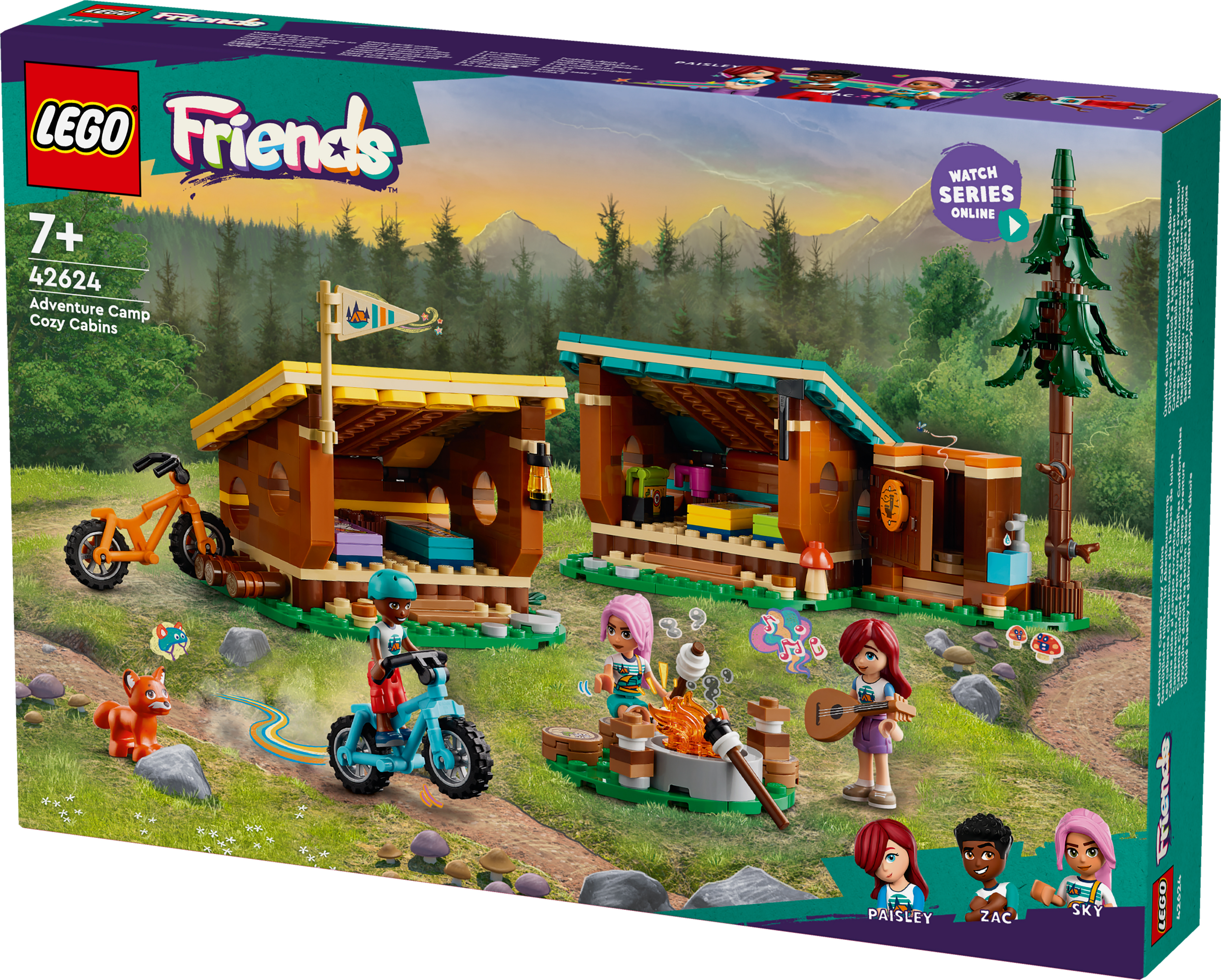 Конструктор LEGO Friends Затишні будиночки у пригодницькому таборі 42624фото3